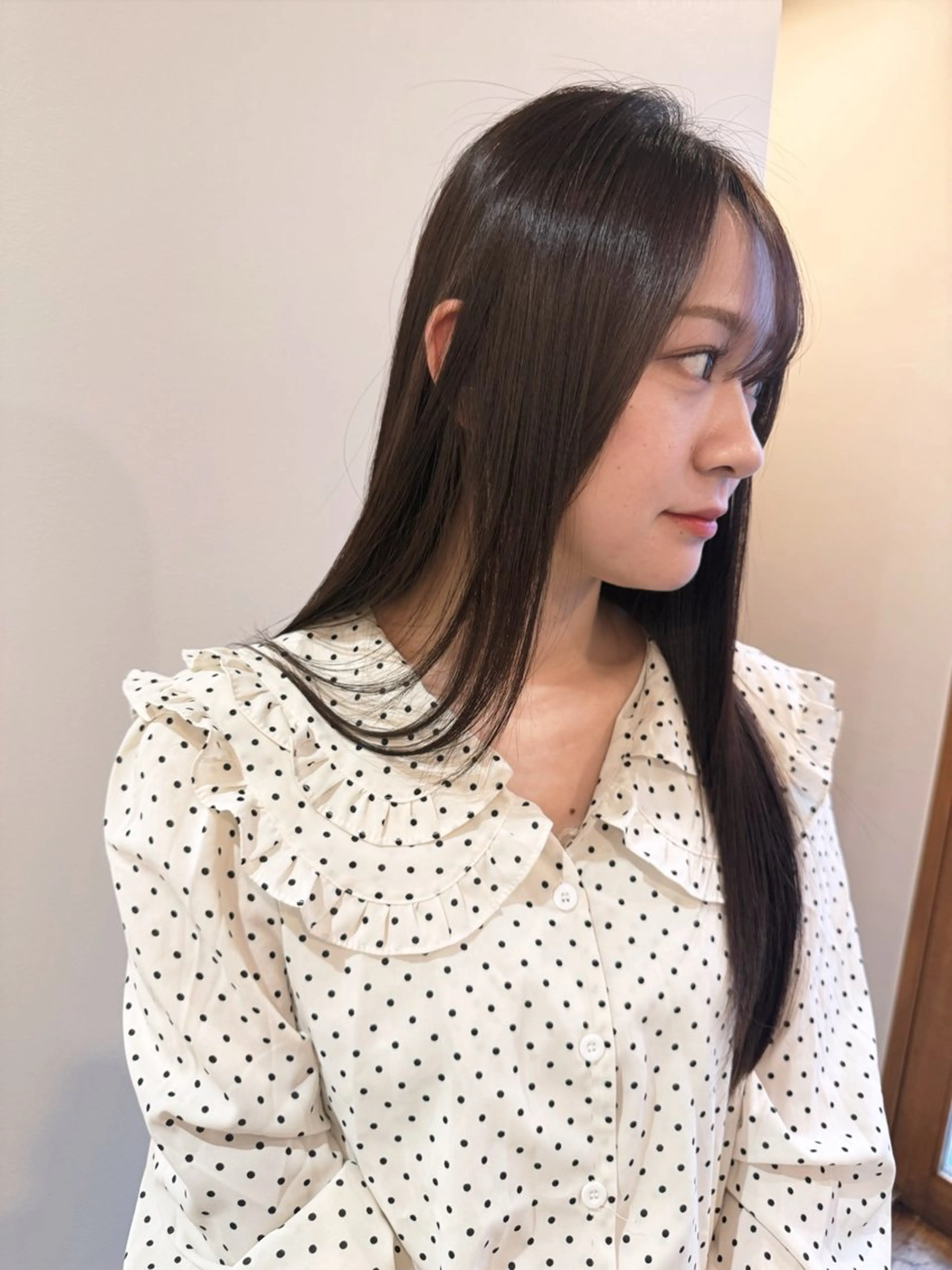 ロング カット ヘアカラー トリートメント U too e’s 鎌倉🌿堀岡千紘のヘアスタイル