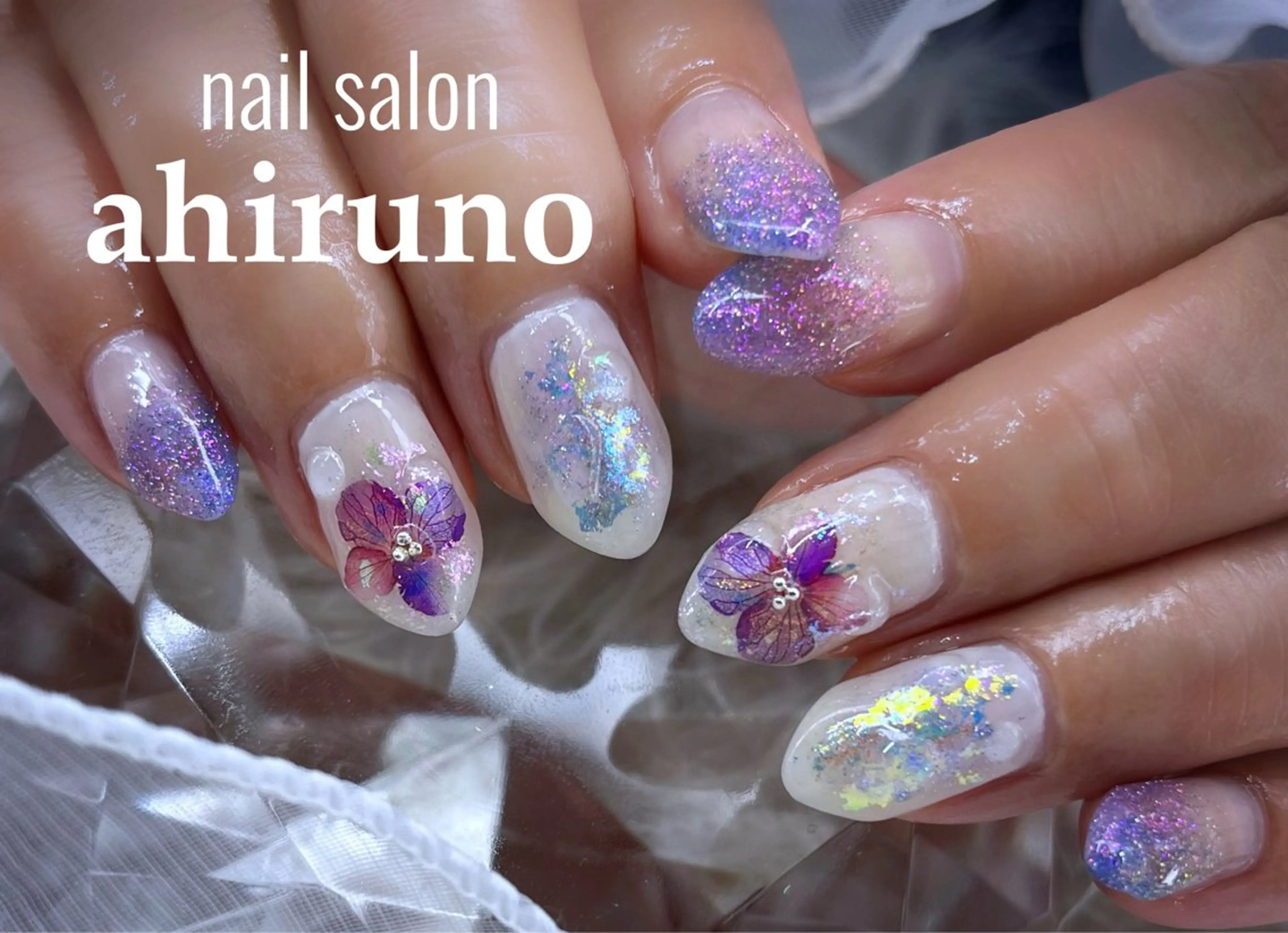 ネイル ハンドネイル ａｈｉｒｕｎｏ ✿ ｙｕiのネイルデザイン