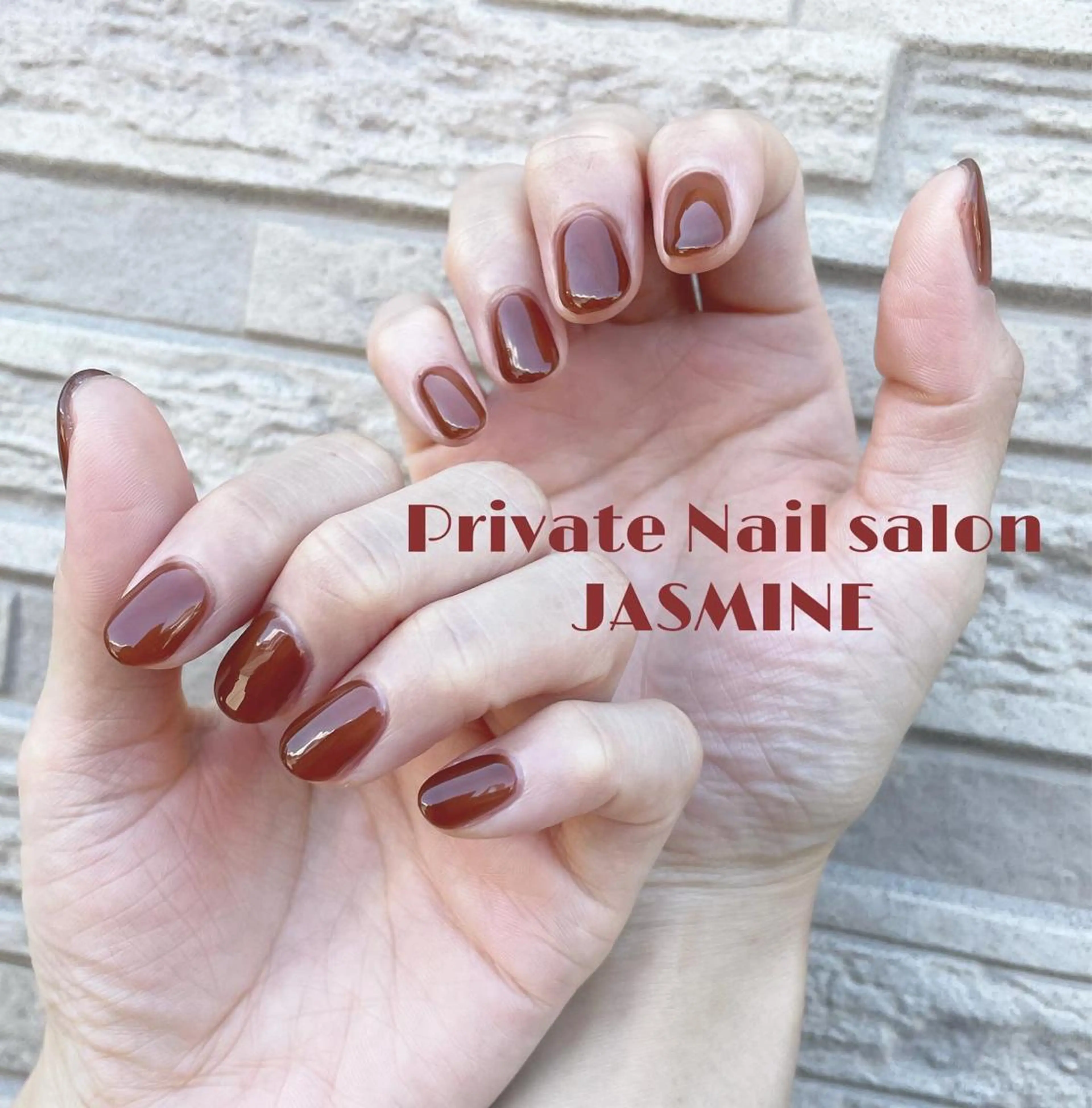 ネイル ワンカラーネイル Nail salon JASMINEのネイルデザイン