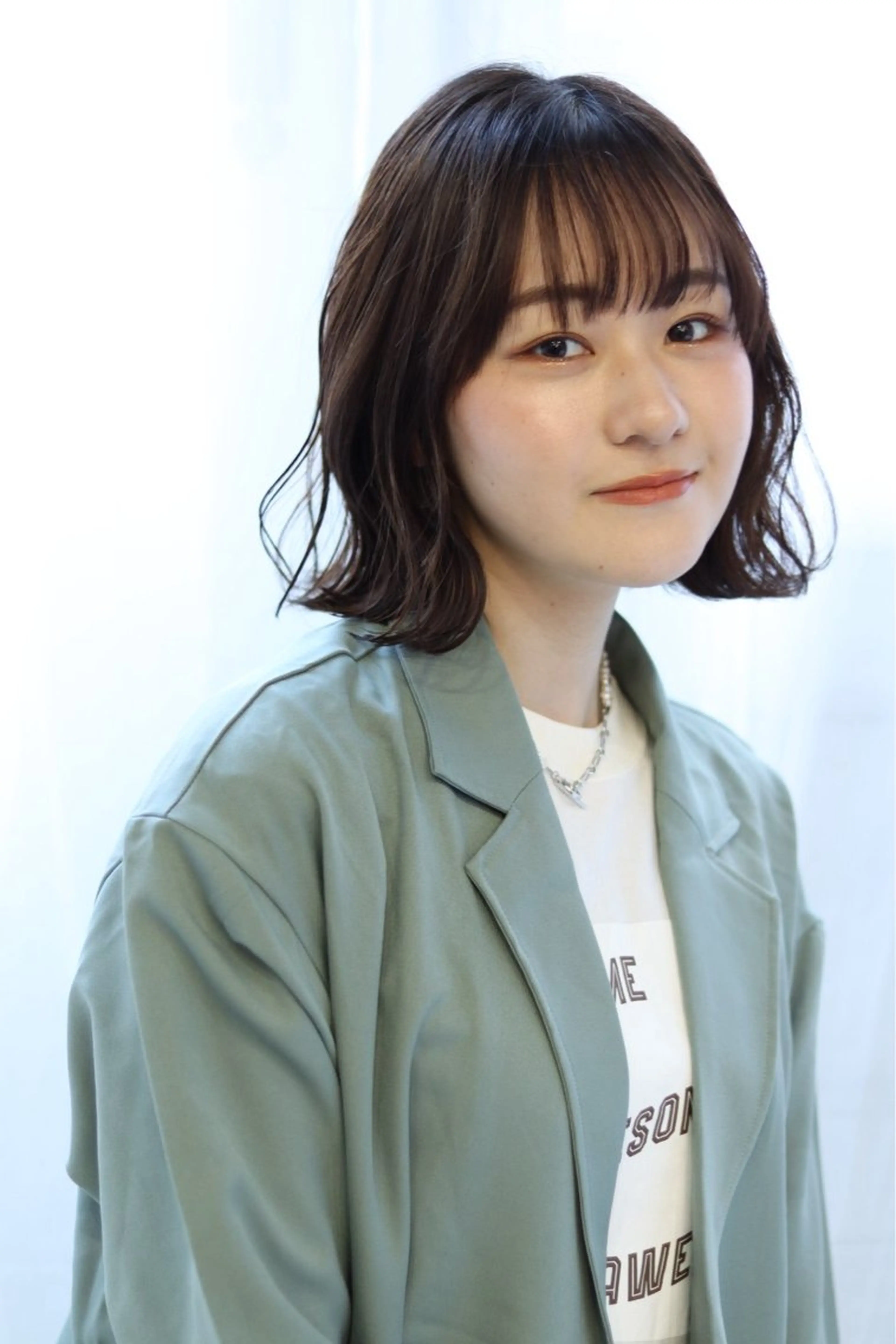 山﨑彩乃 🫧 縮毛矯正🪐のヘアスタイル