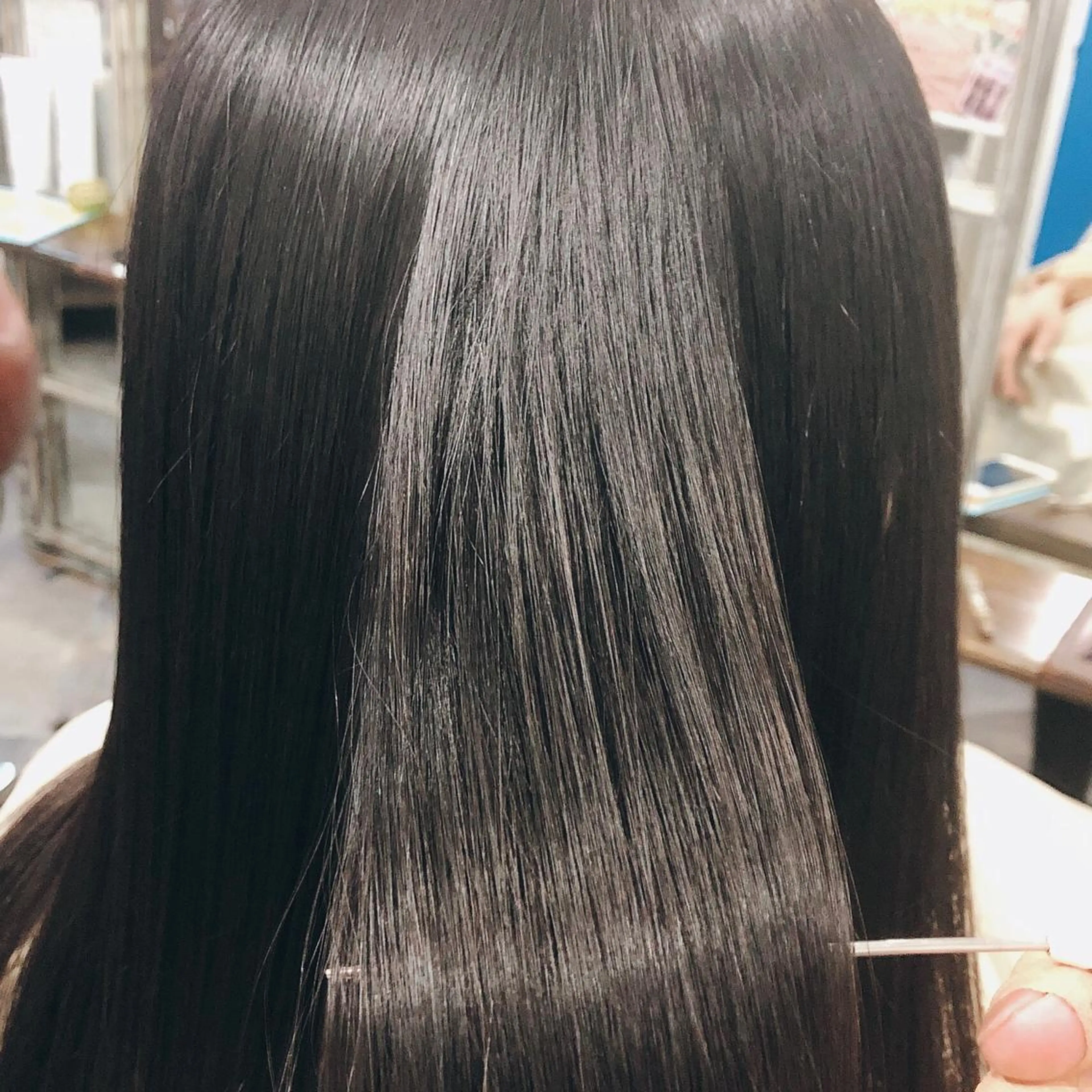 ロング ミディアムレイヤー/ メンズパーマえのもとのヘアスタイル