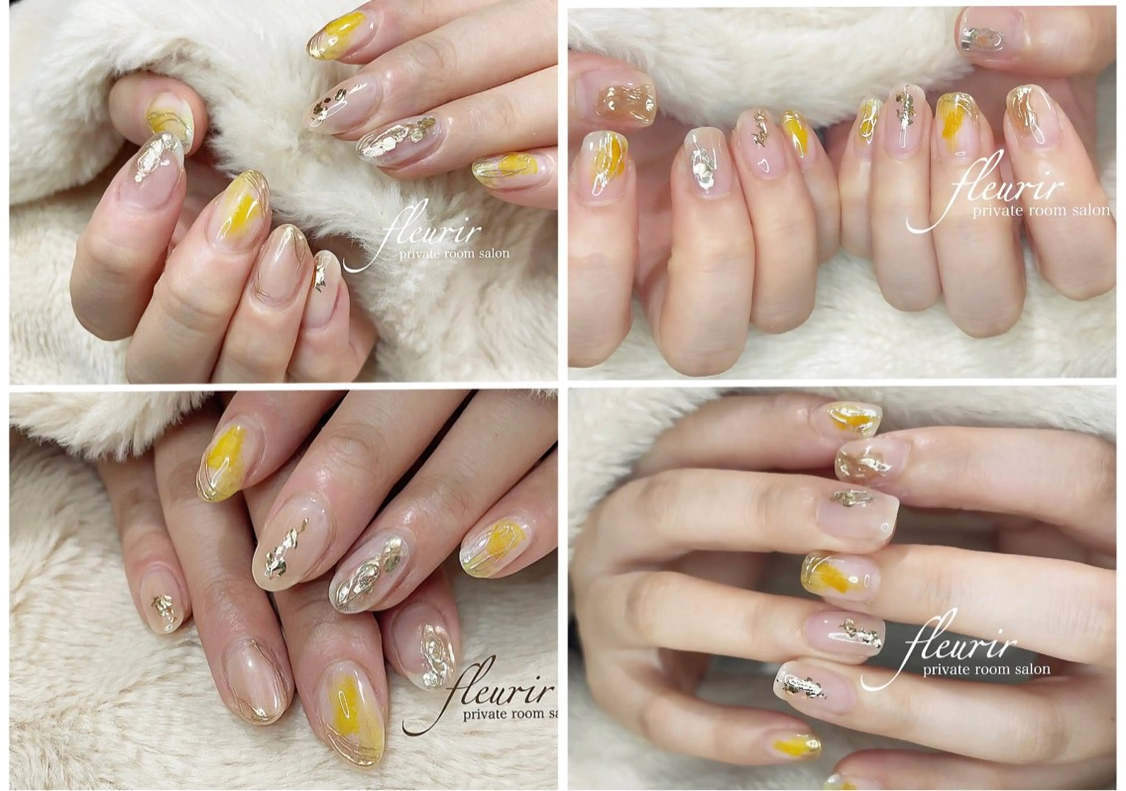 ネイル フルリール 【プライベートサロンのネイルデザイン