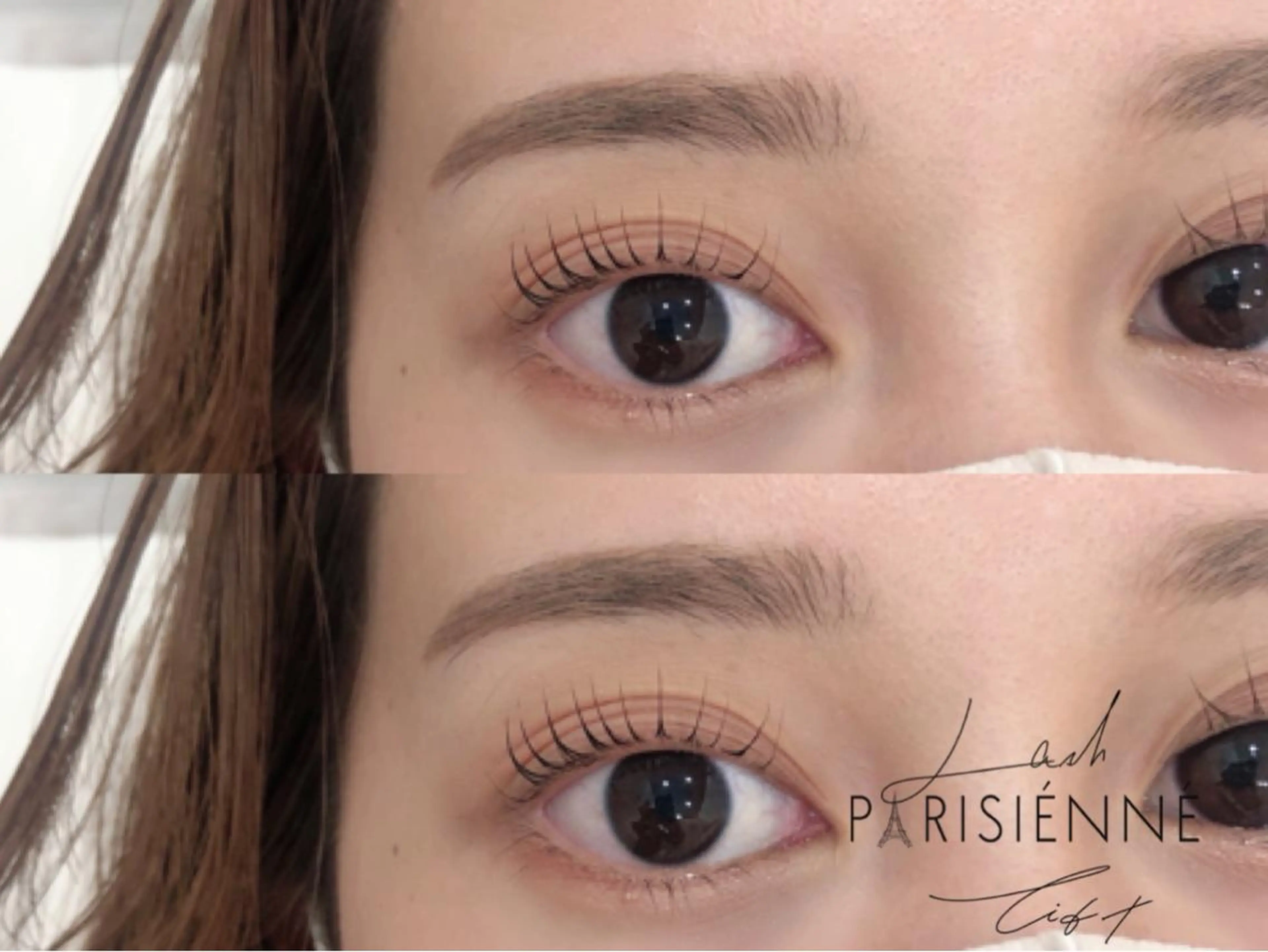 マツエク・マツパ パリジェンヌラッシュリフト MAQUM𖤐 Satsumiのマツエク・マツパデザイン