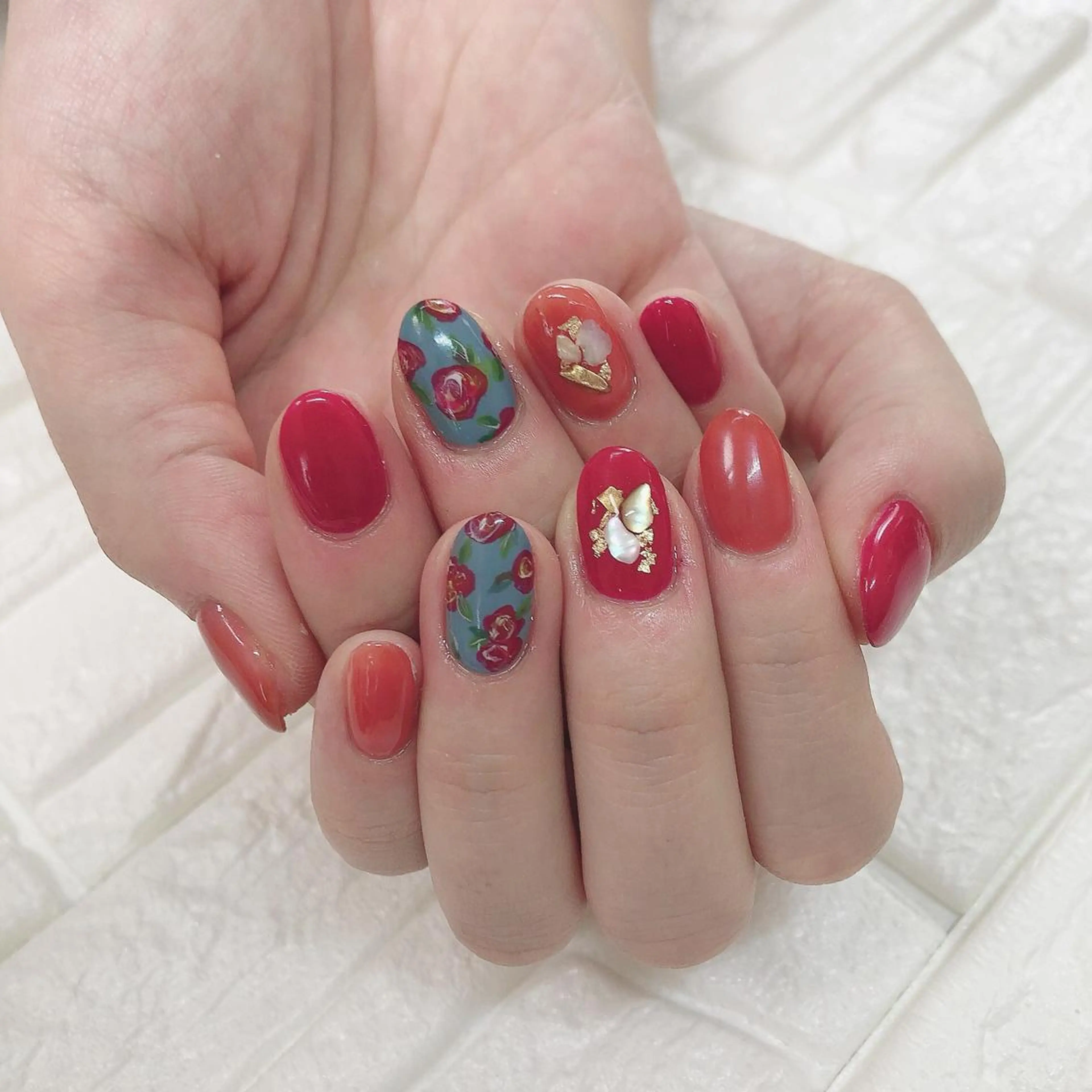 ネイル ハンドネイル puna nailのネイルデザイン