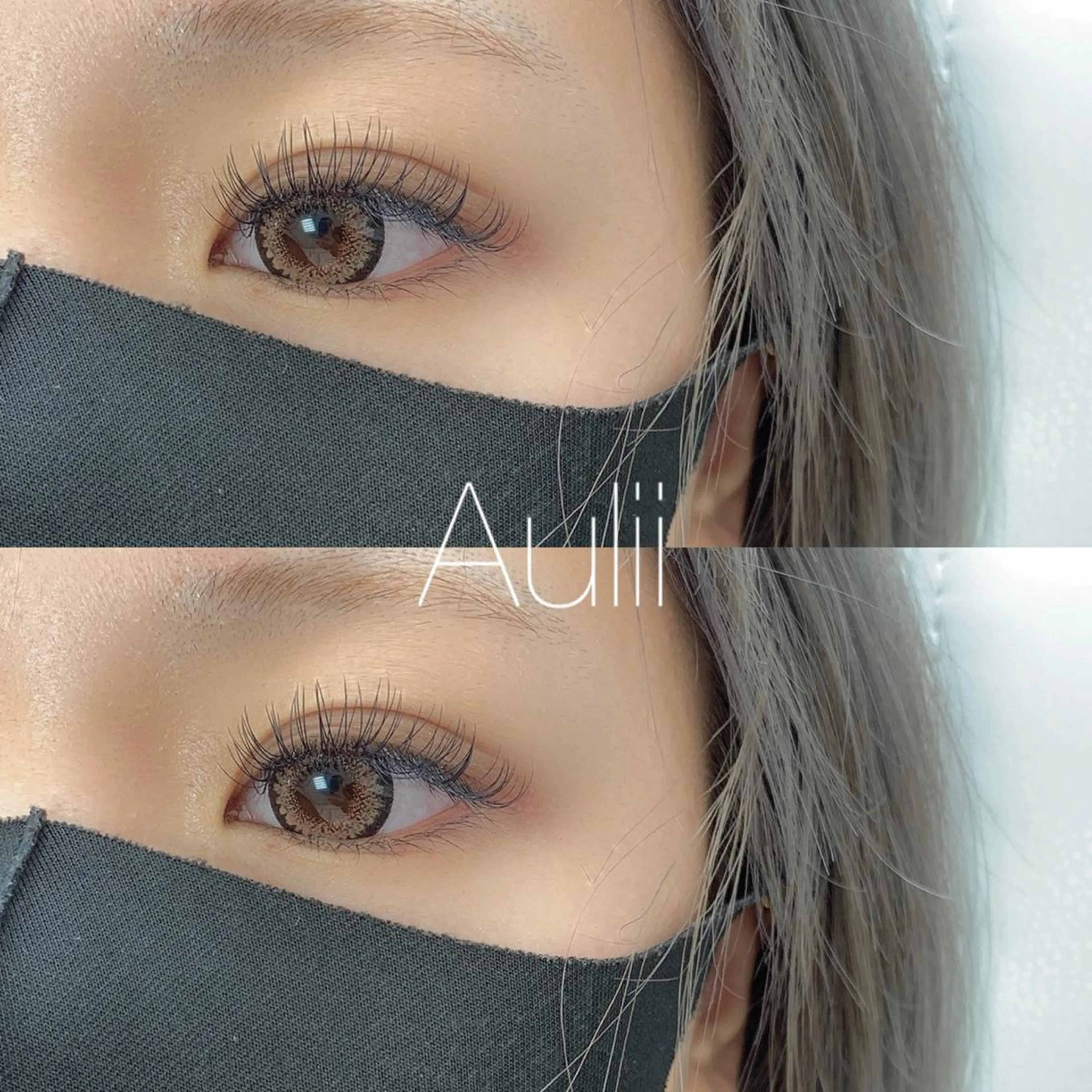 マツエク・マツパ フラットラッシュ eyelash nail salon Aulii所属・kanesaka .のマツエク・マツパデザイン