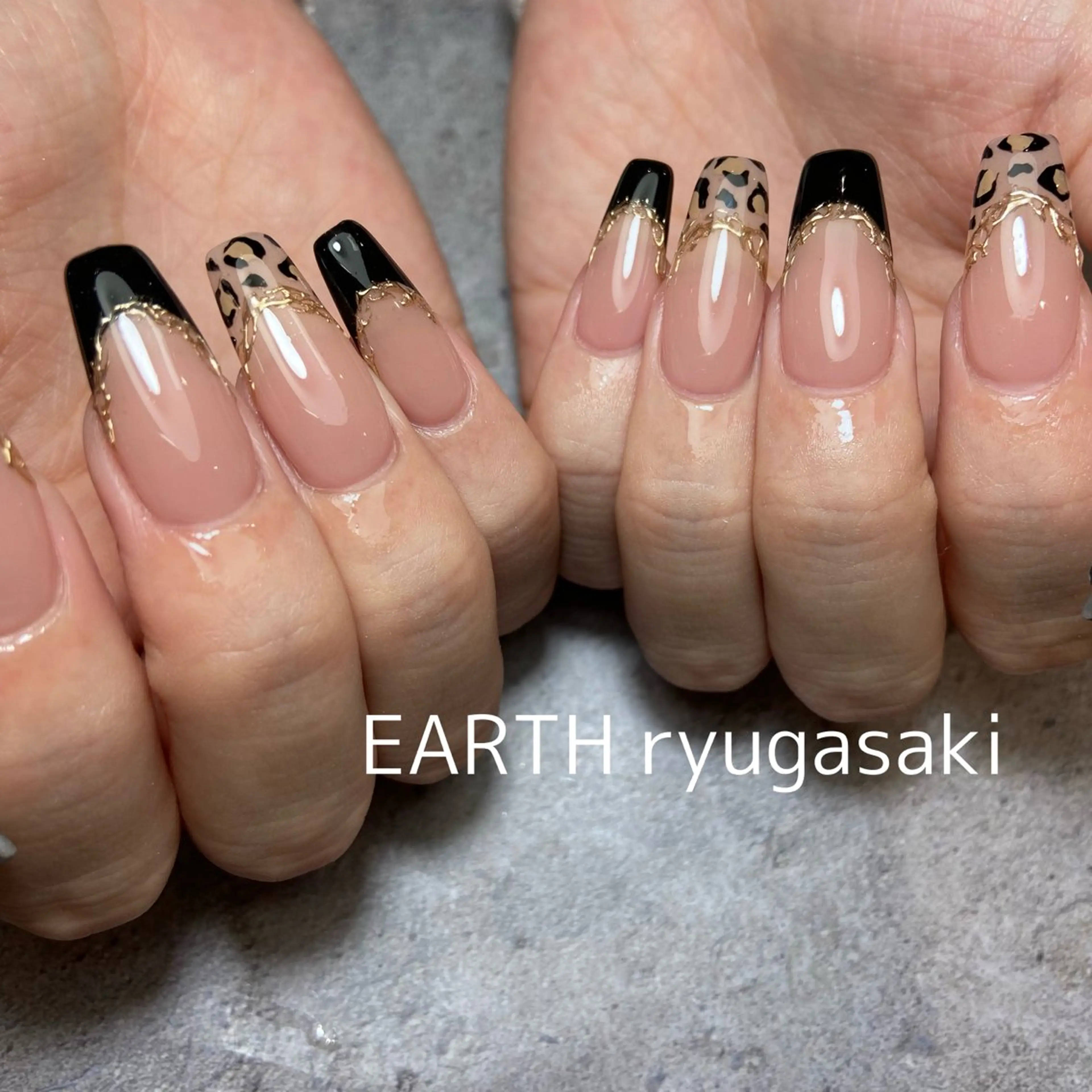 ネイル hair&make EARTH coiffure beaute 龍ケ崎店所属・tomita ayakaのネイルデザイン