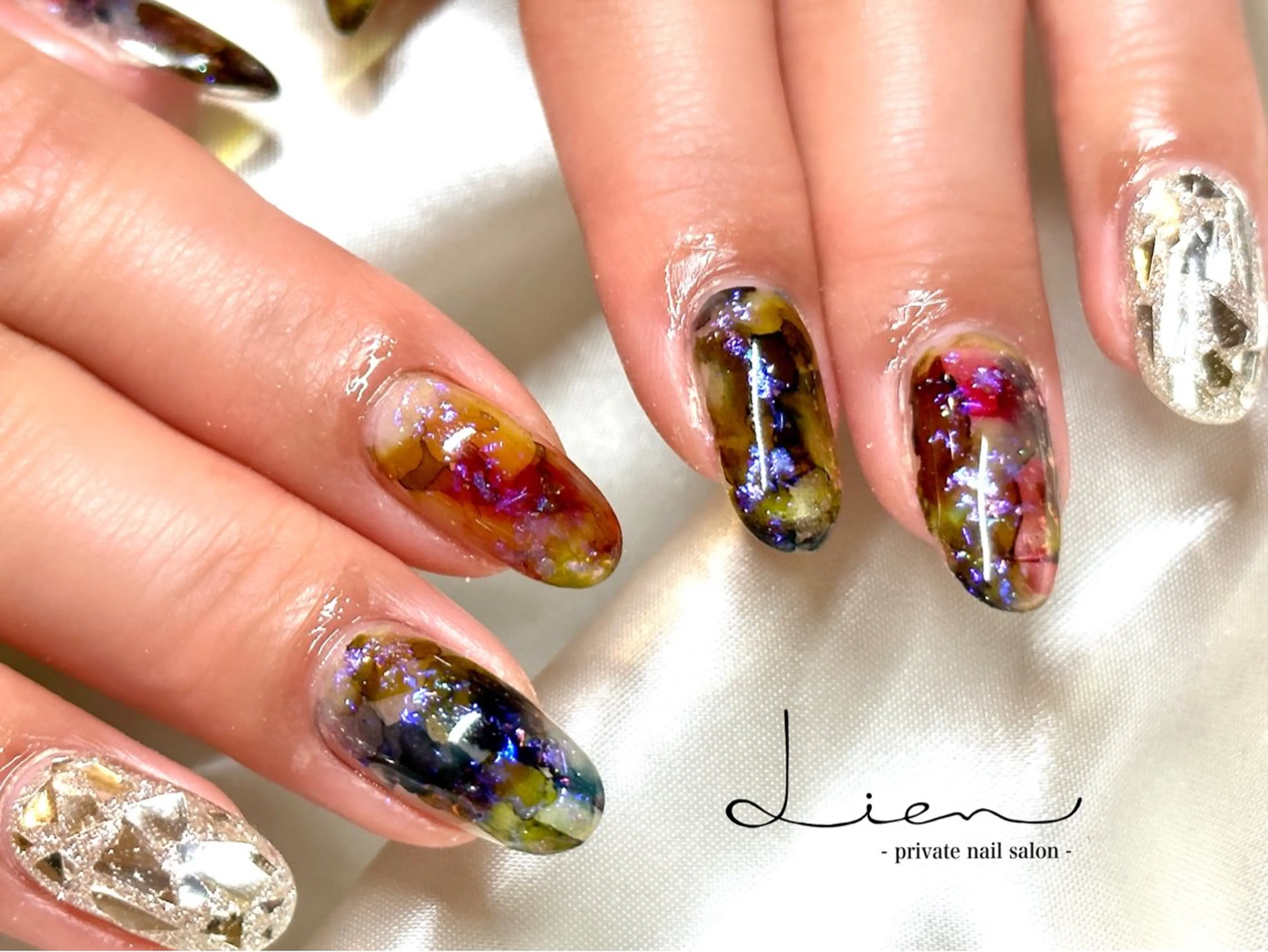 ネイル Lien 【リアン】北堀江のネイルデザイン