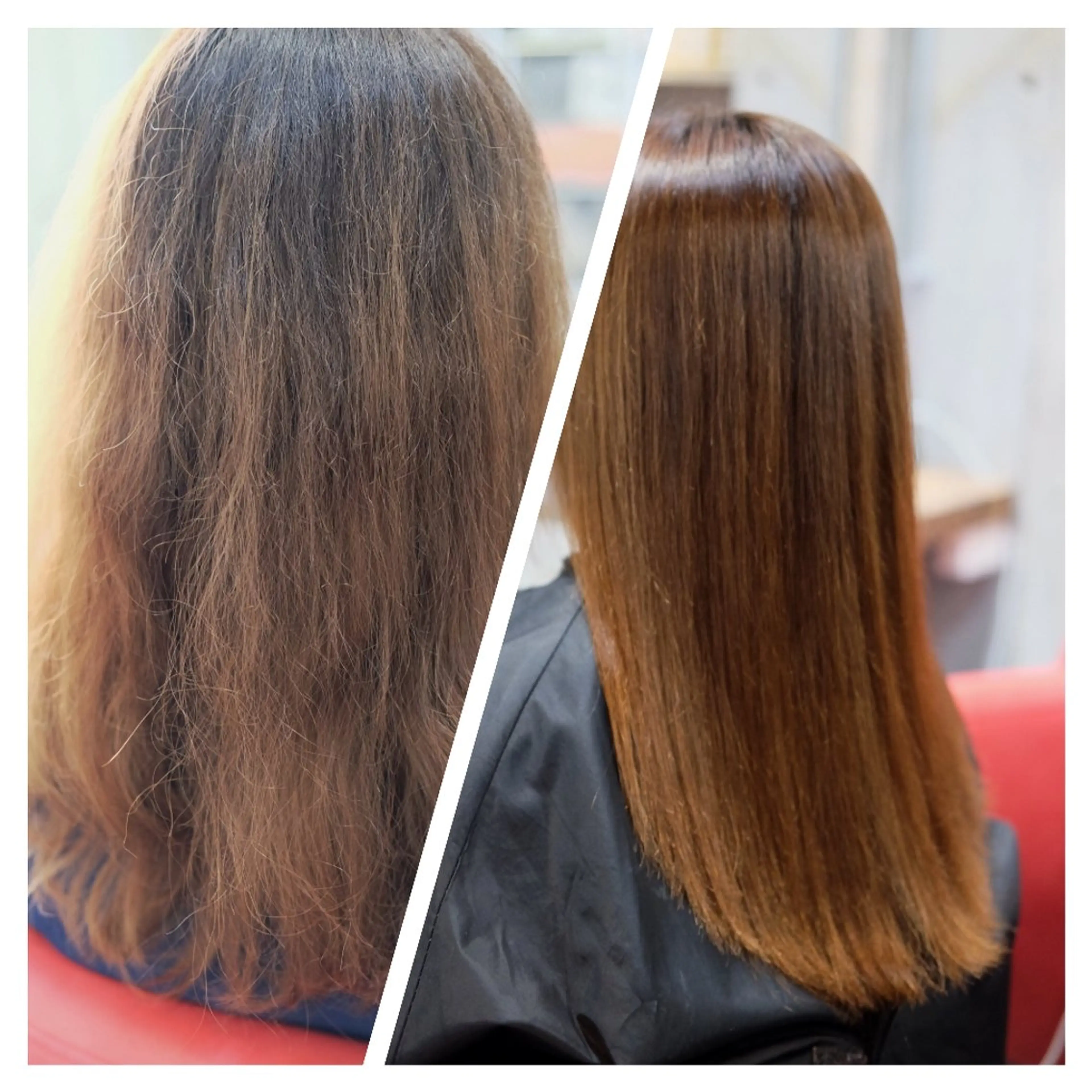 ロング くせ毛 レイヤーカット カット 縮毛矯正 KUGE AKIFUMIのヘアスタイル