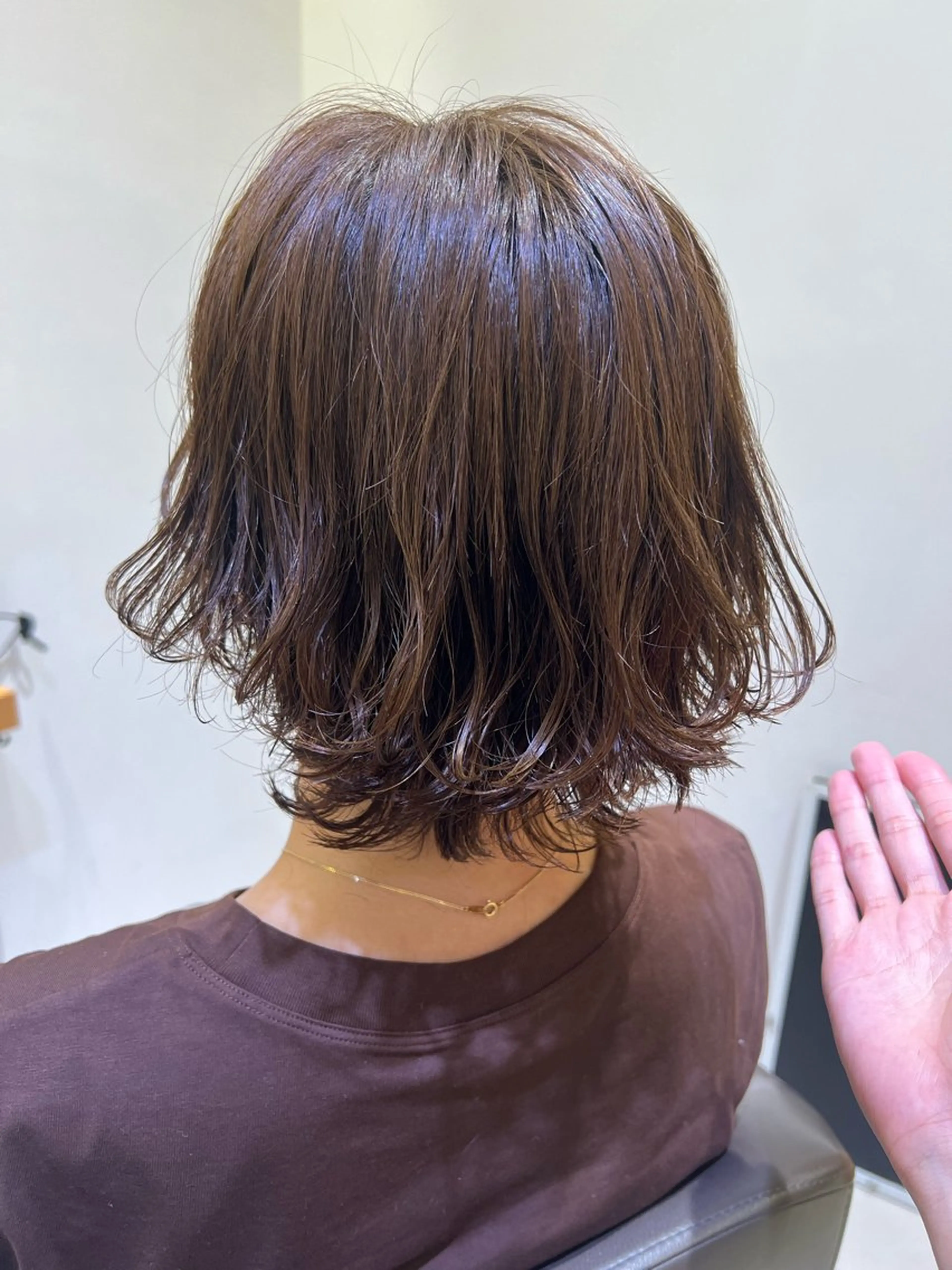 カラー パーマ 高田 愛斗のヘアスタイル