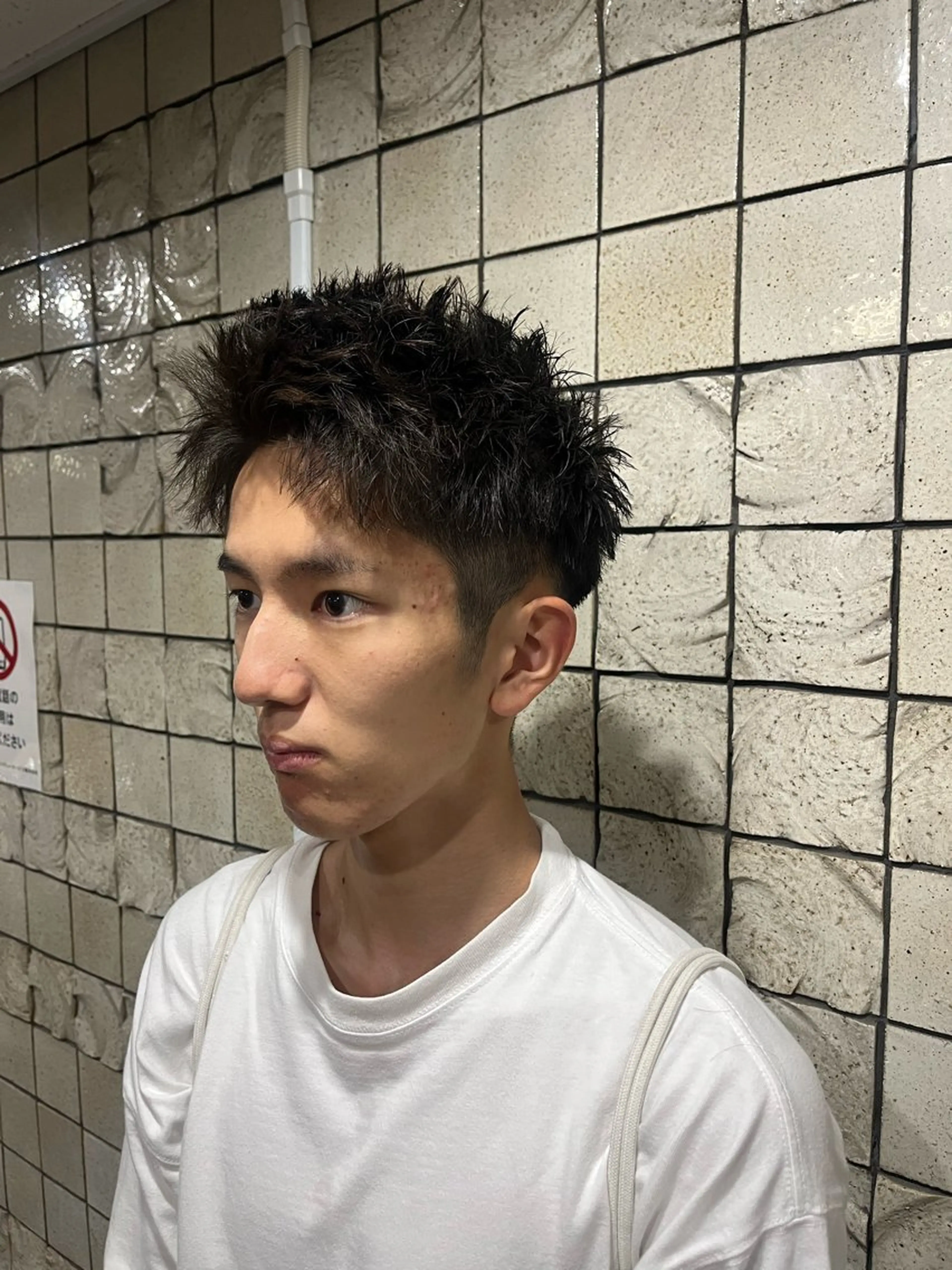 ショート メンズ 刈り上げ ショートヘア ヒロ銀座ヘアーサロン六本木店所属・宮崎 陽樹のヘアスタイル
