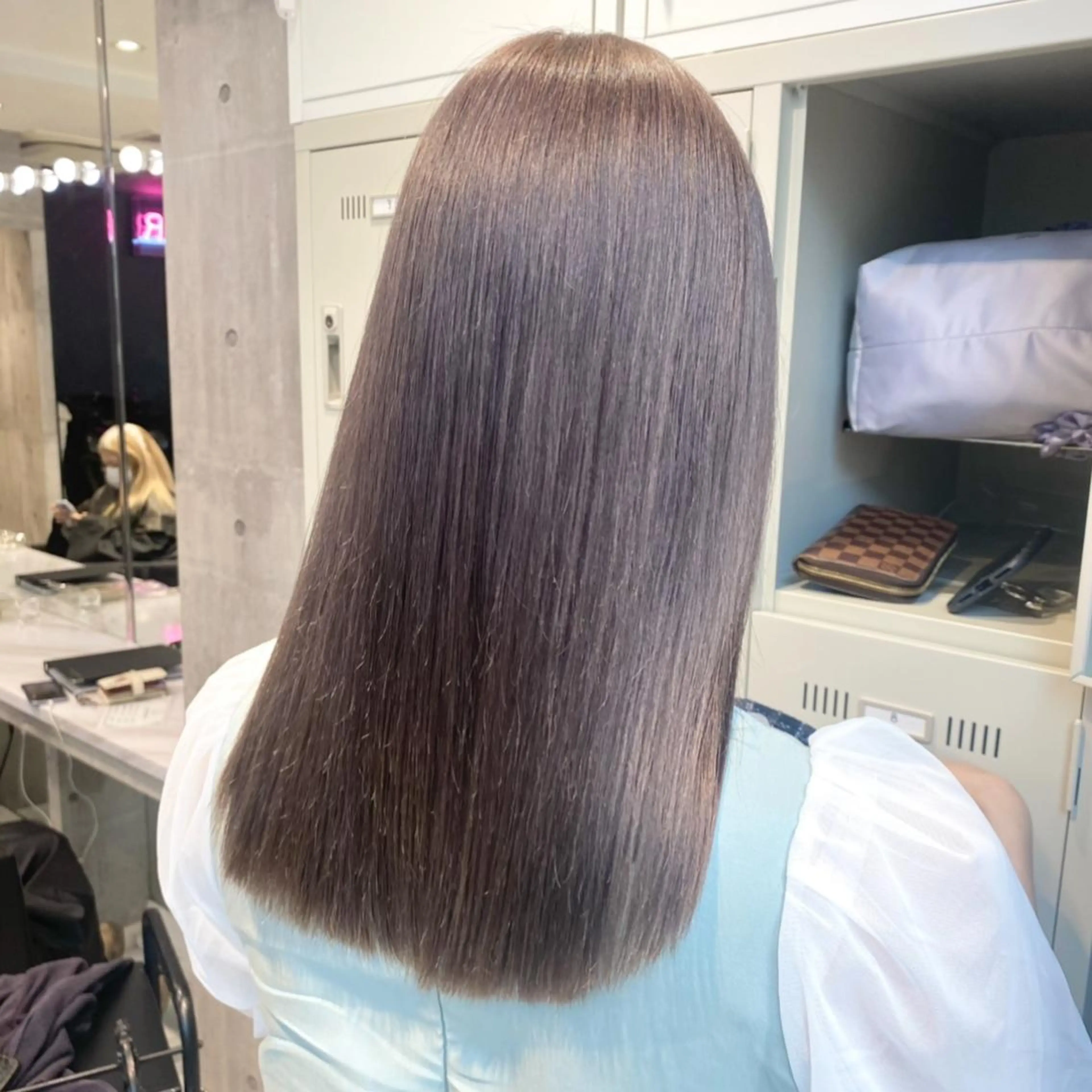 ミディアム カラー ヘアアレンジ メンズ キッズ ヘアカラー トリートメント ヘアセット お悩み解決美容師 💐AMIのヘアスタイル