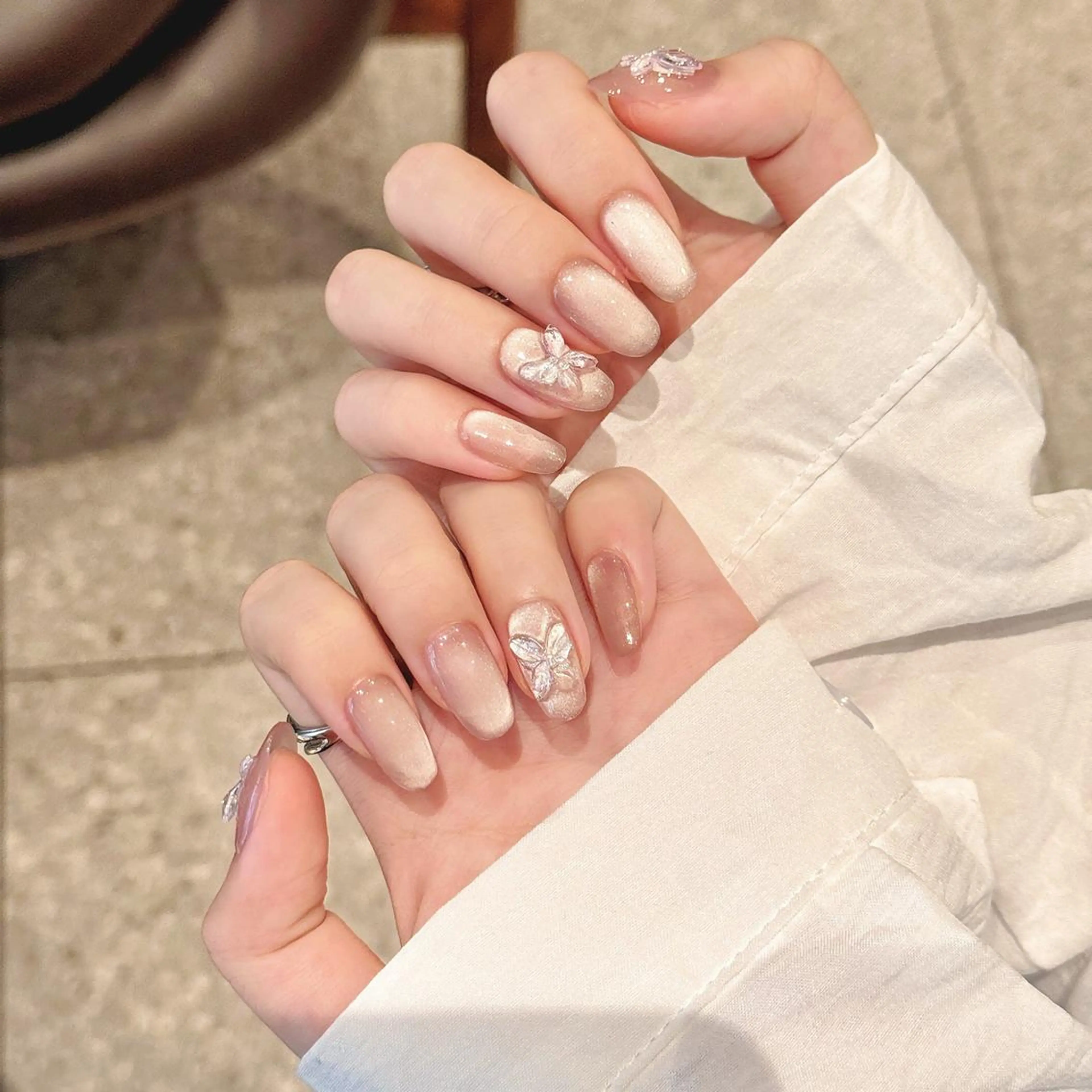 ネイル ジェルネイル スカルプネイル ネイルチップ 🌸柚葉 🌸のネイルデザイン