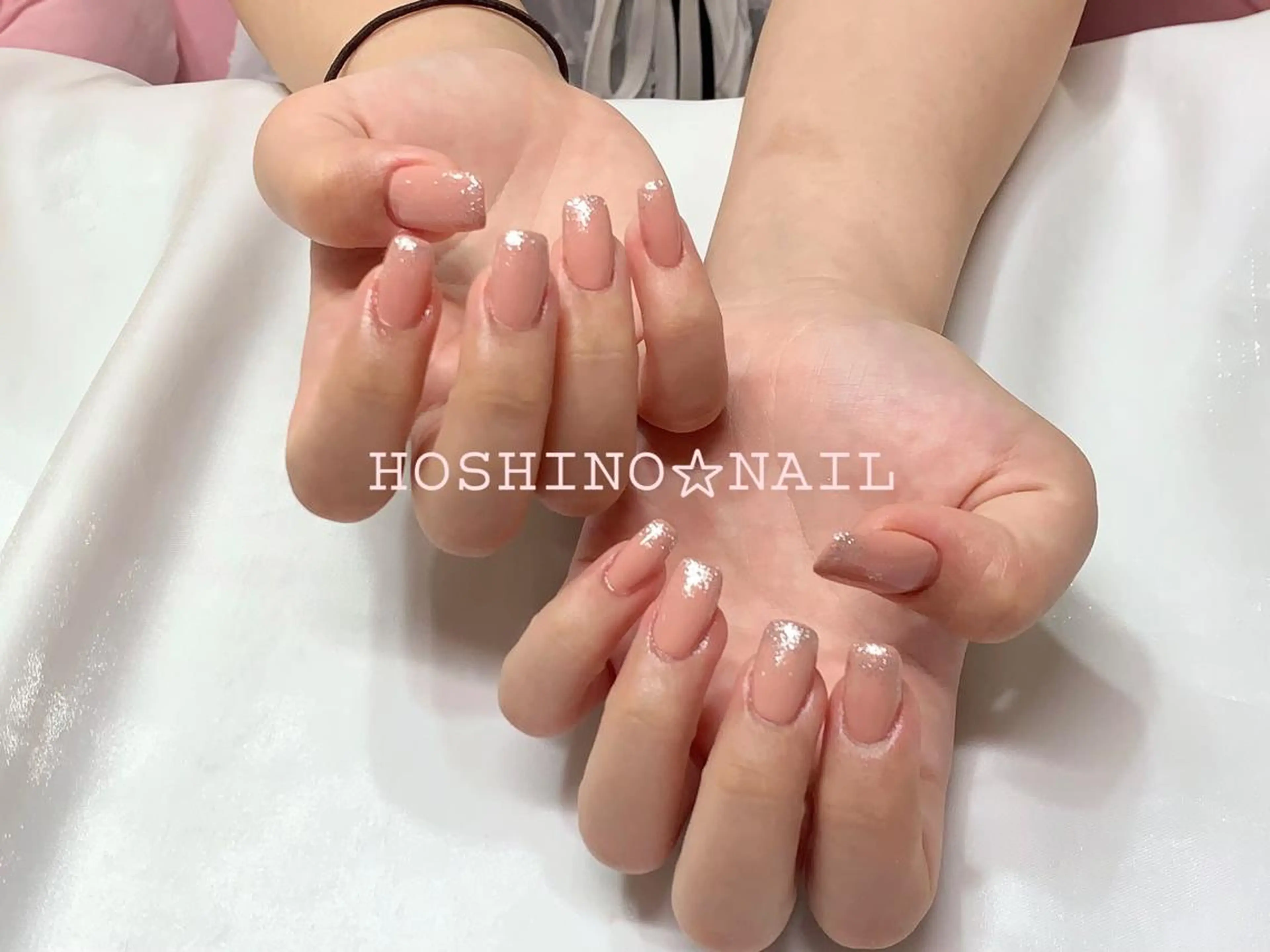 ネイル グラデーション ラメ(グリッター) ラメグラデーション ハンドネイル ハンドケア ★HOSHINO NAIL★ナナミのネイルデザイン