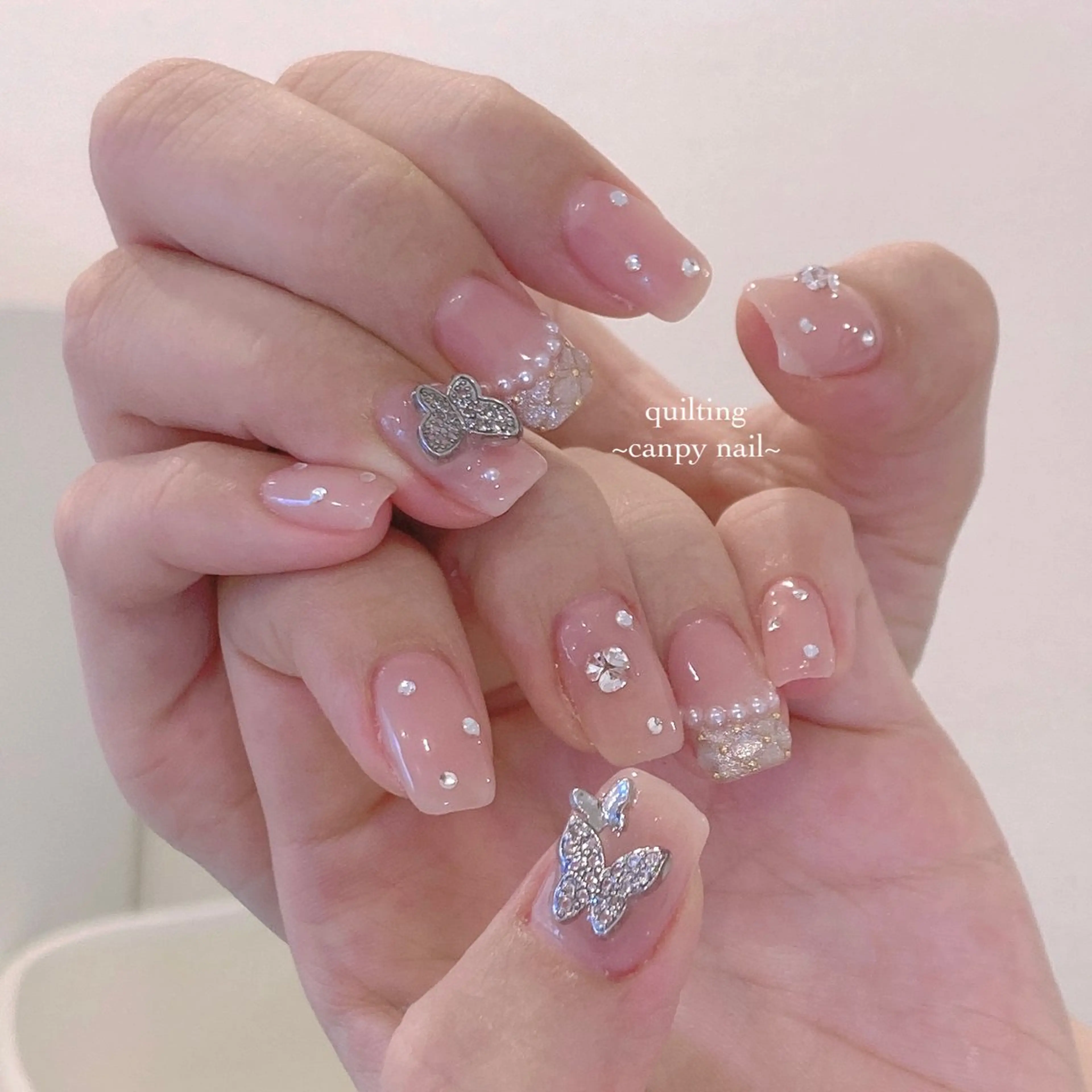 ネイル ハンドネイル ワンホンネイル/韓国 ネイル🎀表参道3分のネイルデザイン