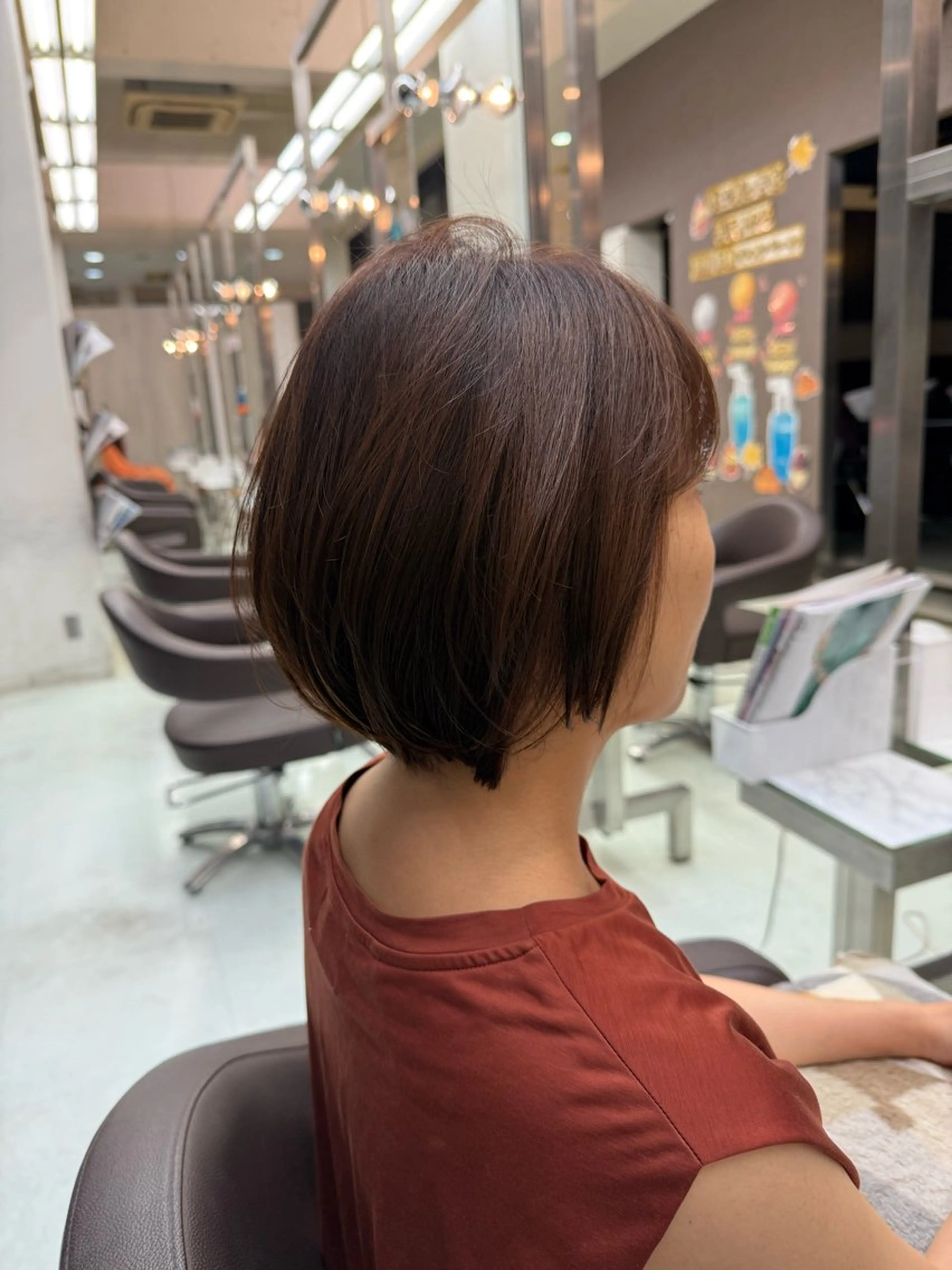 ショート ショートボブ ボブ ショートヘア ヘアーメイクWILL 西宮店所属・WILL西宮 藤原 佳奈/髪質改善/艶髪のヘアスタイル