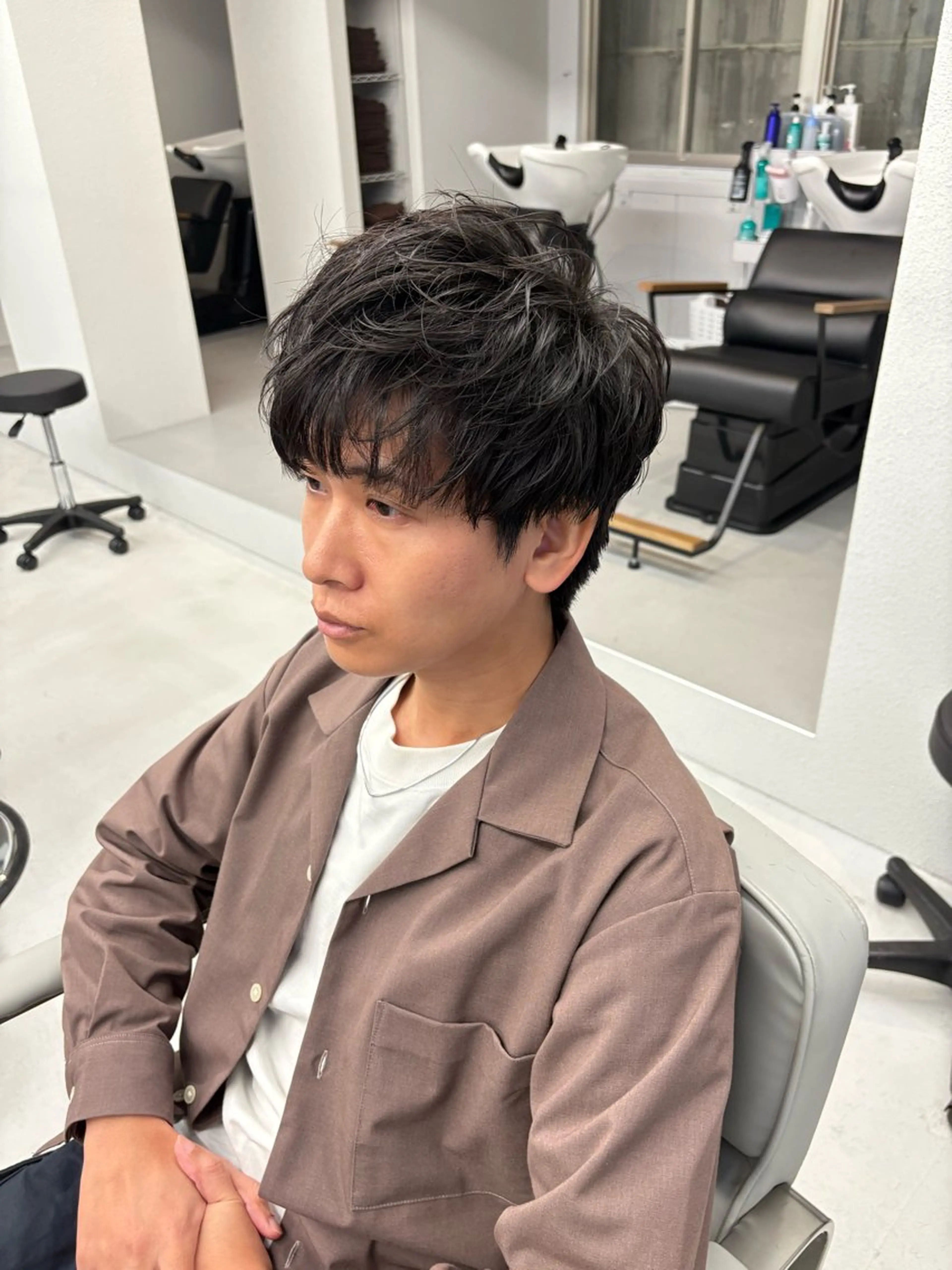 メンズ メンズパーマ カット パーマ メンズカット✨ メンズパーマ聖のヘアスタイル