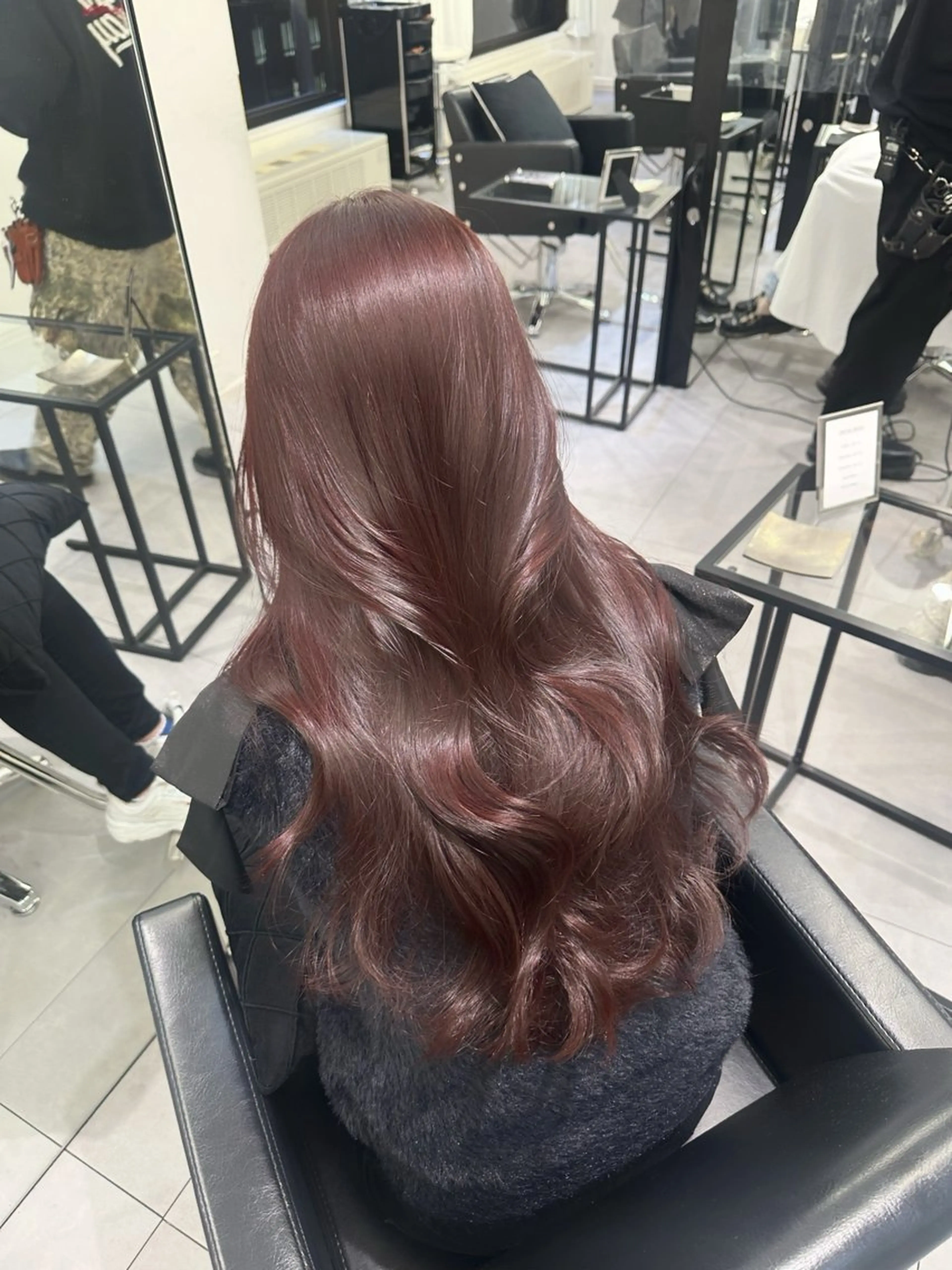 ロング ヘアカラー トリートメント 盛れるヘア♡ 韓国Styleのヘアスタイル