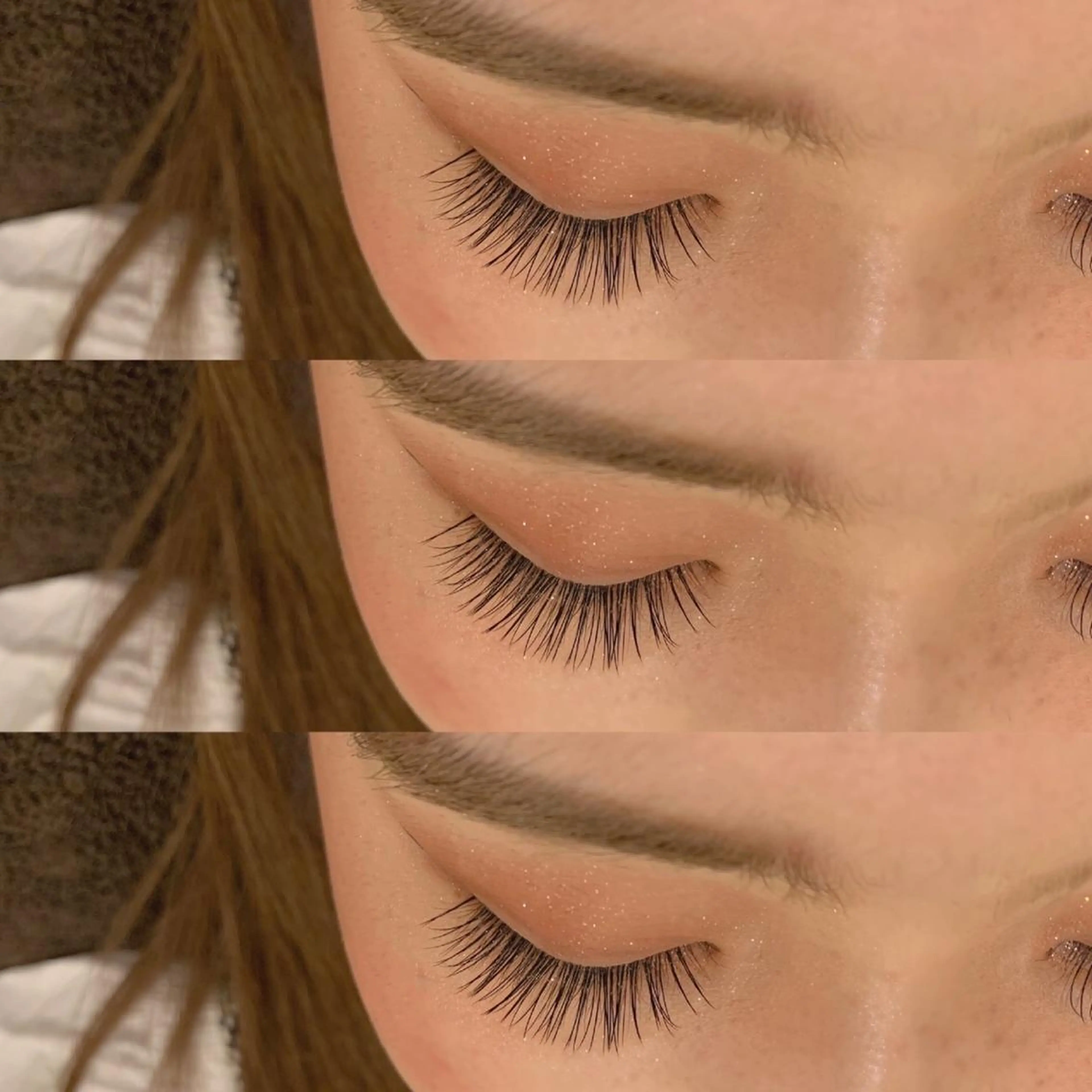 【平日】上まつげ*フラットラッシュ160本(オフ込み)の写真