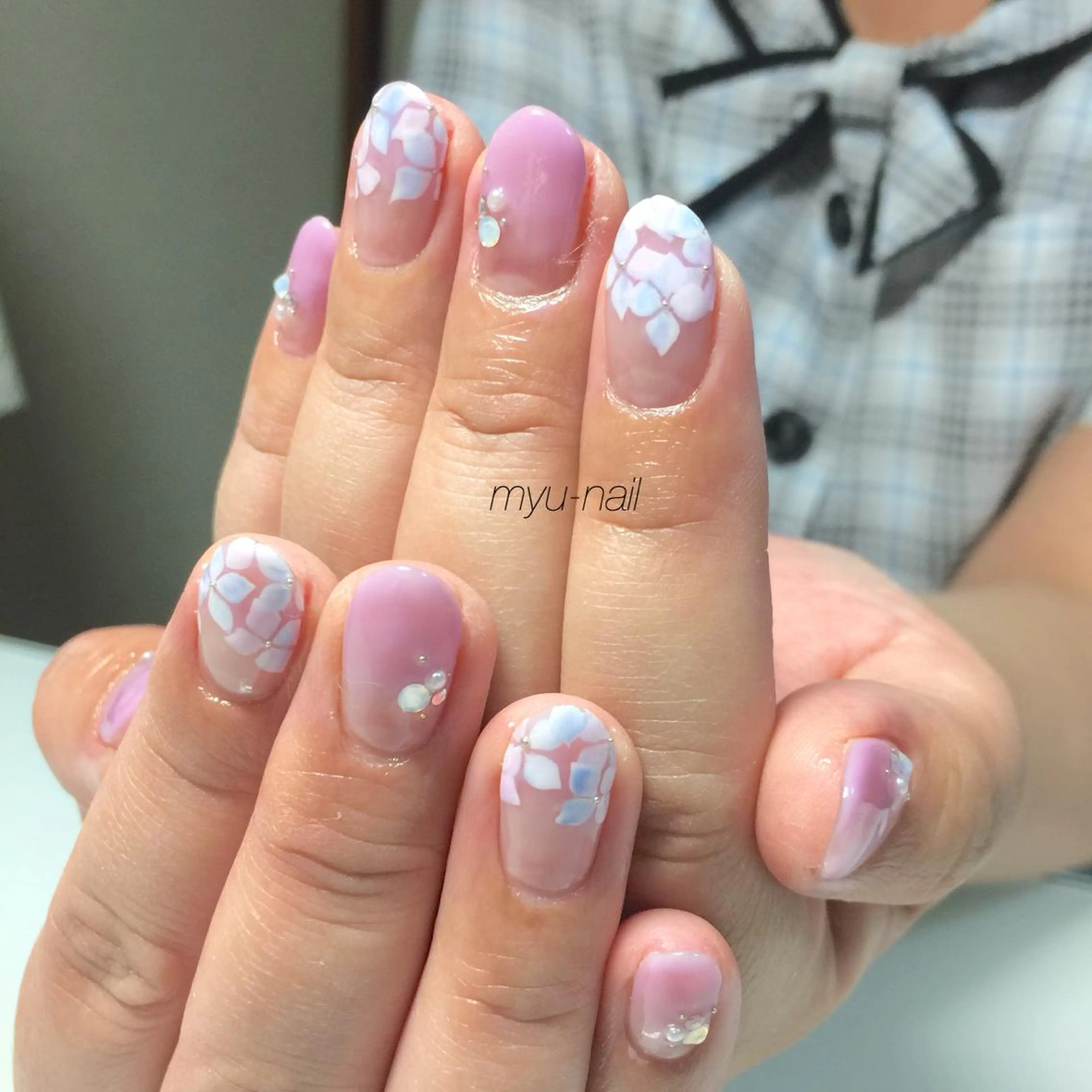 ネイル アートネイル 持ち込み ホームサロン myu-nailのネイルデザイン