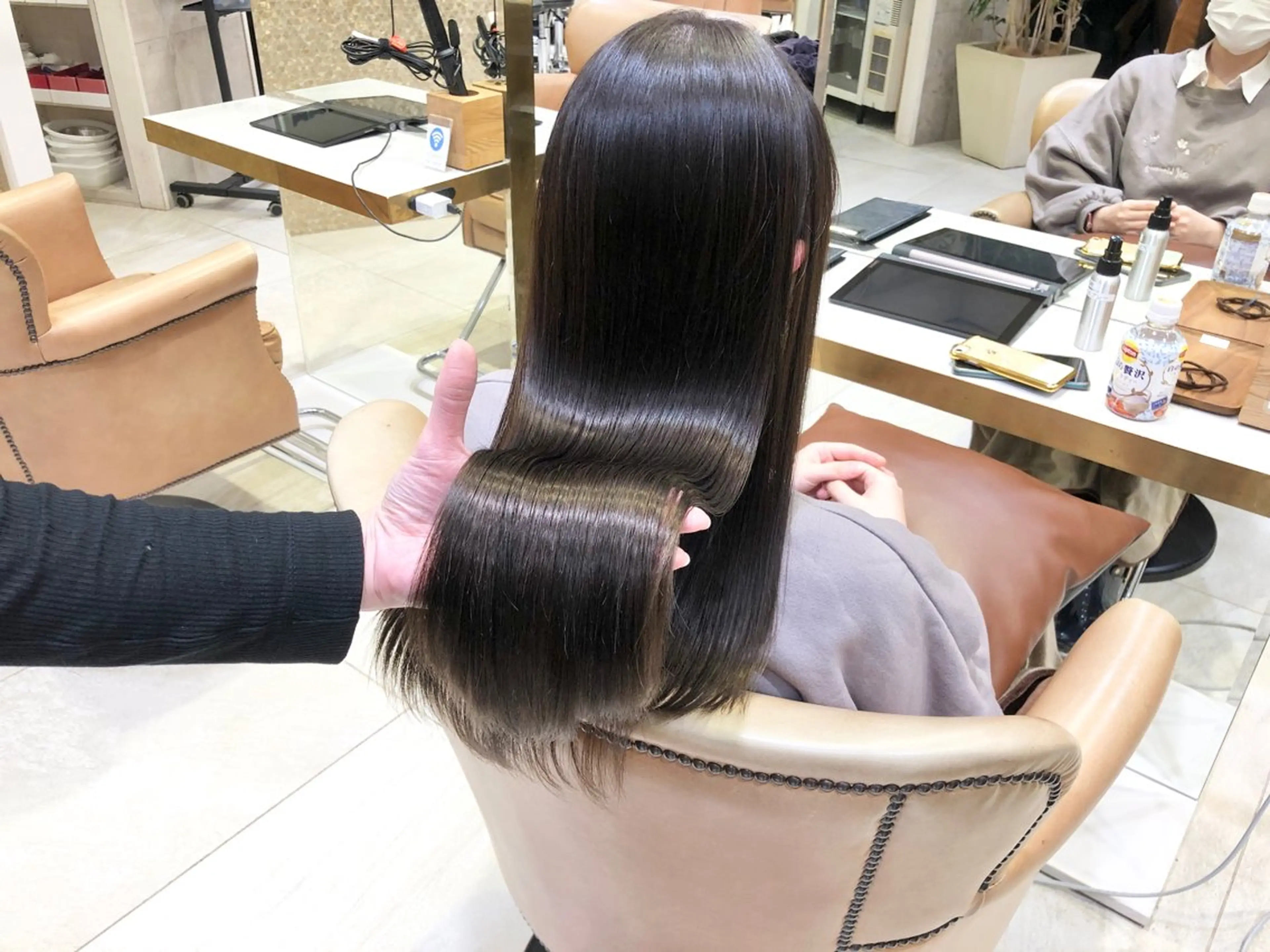 ロング 山見 陽のヘアスタイル