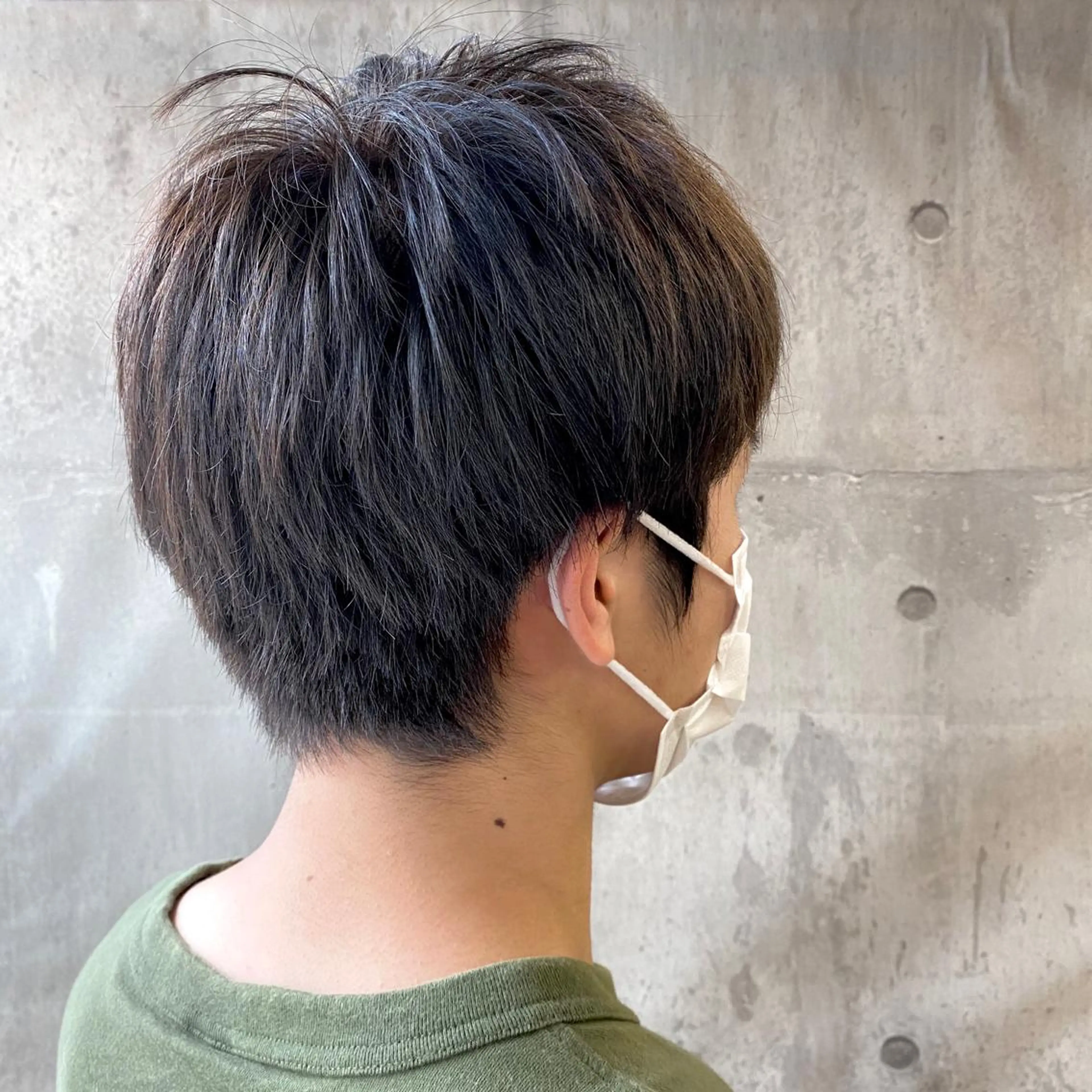 カラー メンズ ブラウンカラー ナチュラルブラウン Life Nagiのヘアスタイル
