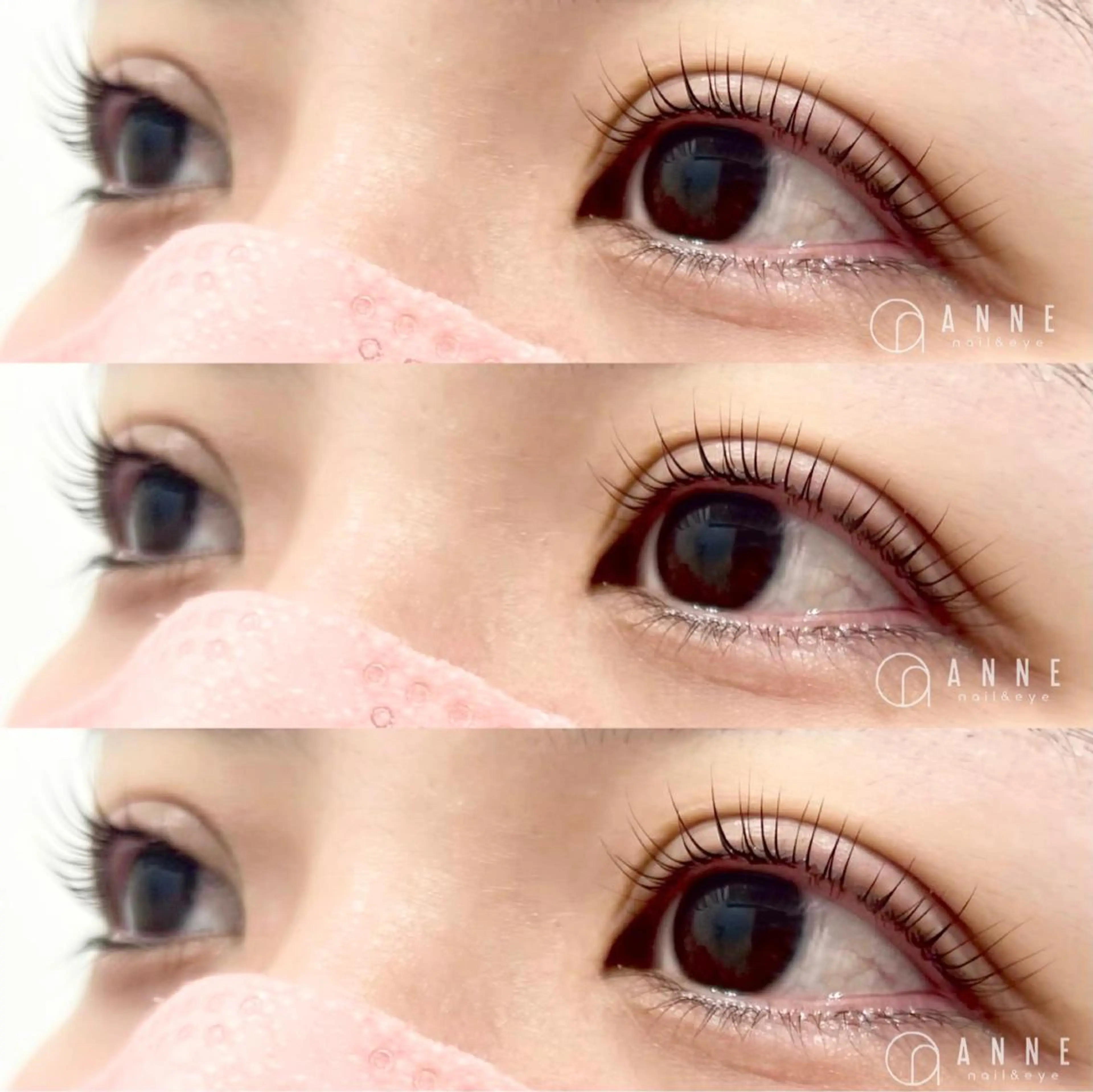 マツエク・マツパ パリジェンヌラッシュリフト 一重×まつ毛パーマ マツパ ANNE梅田ALLYS店所属・高松 せりなのマツエク・マツパデザイン