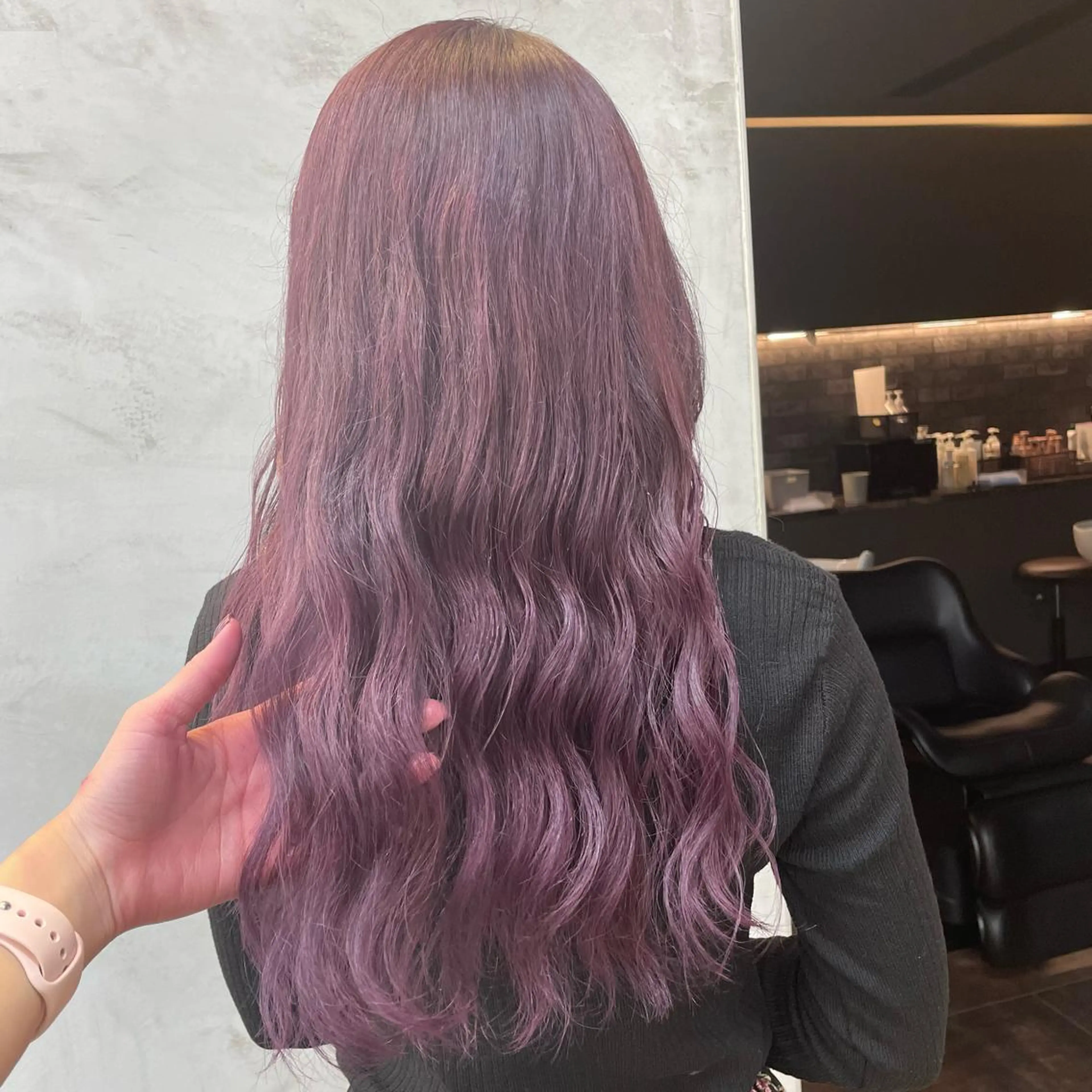 ロング カット ヘアカラー 🫧艶髪/ブリーチ 🐳honami🫧のヘアスタイル