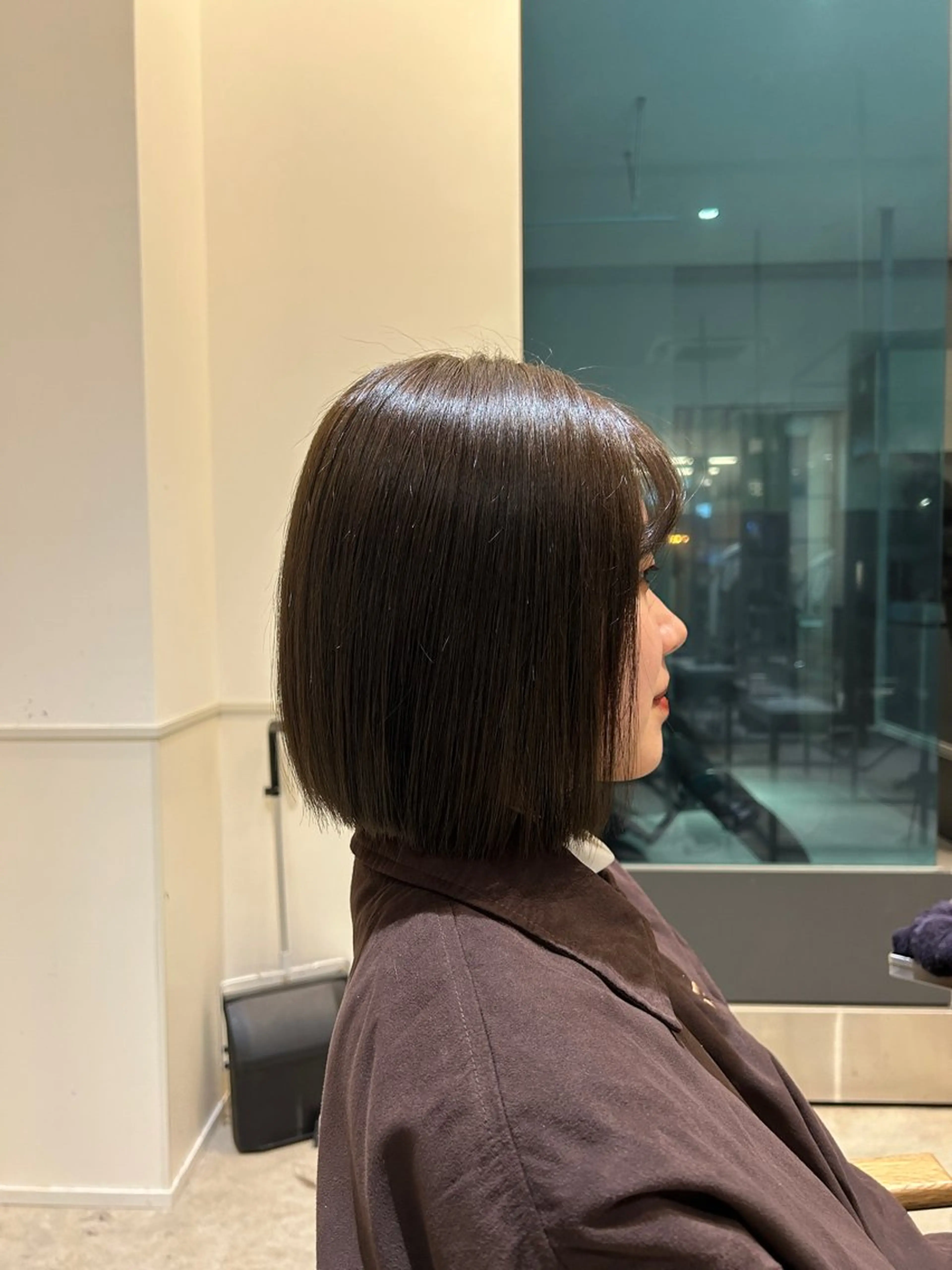 ショート ボブ 外ハネヘア 中 海斗のヘアスタイル