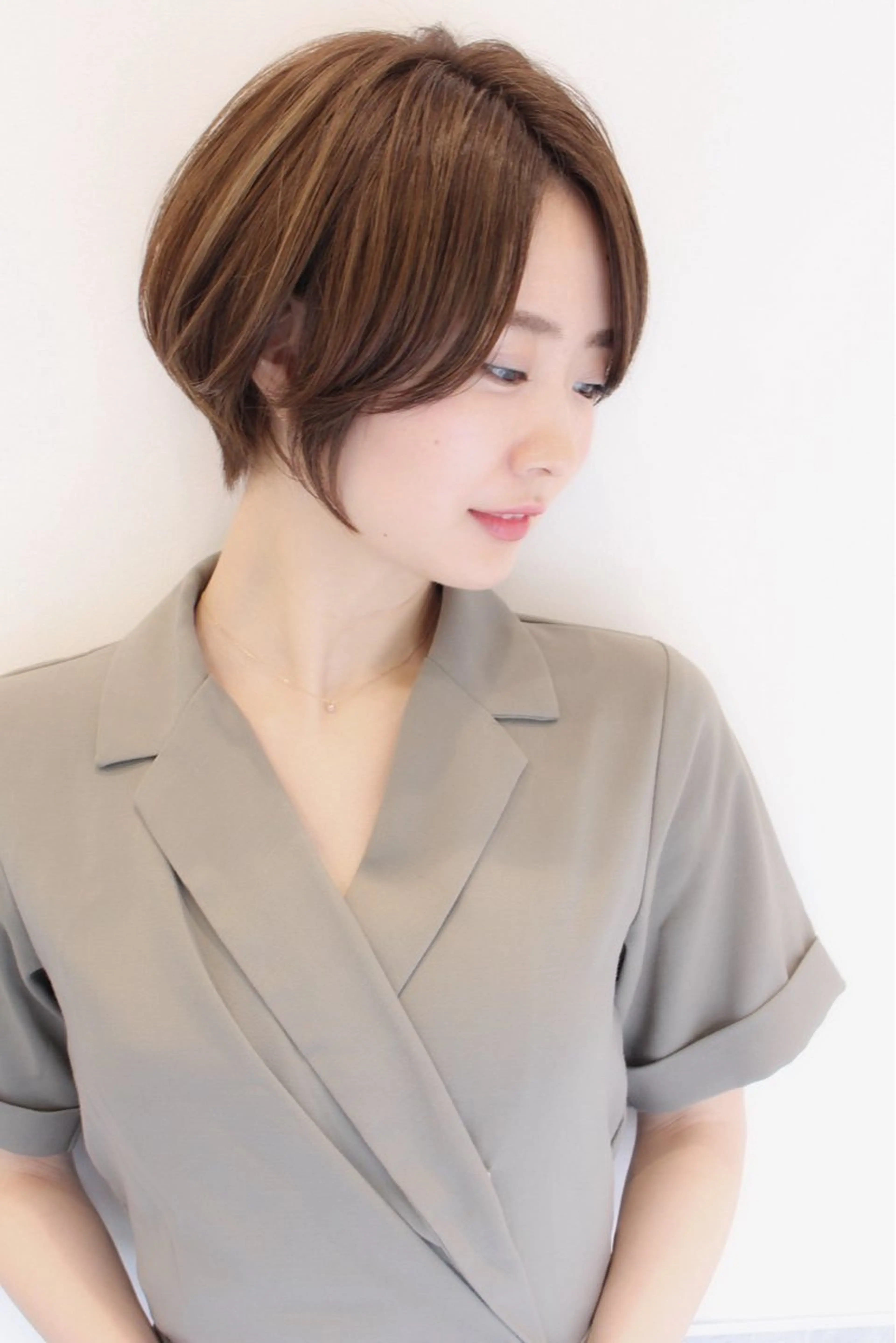 ショート カラー ヘアーラウンジ　ラフ所属・須賀 知穂のヘアスタイル