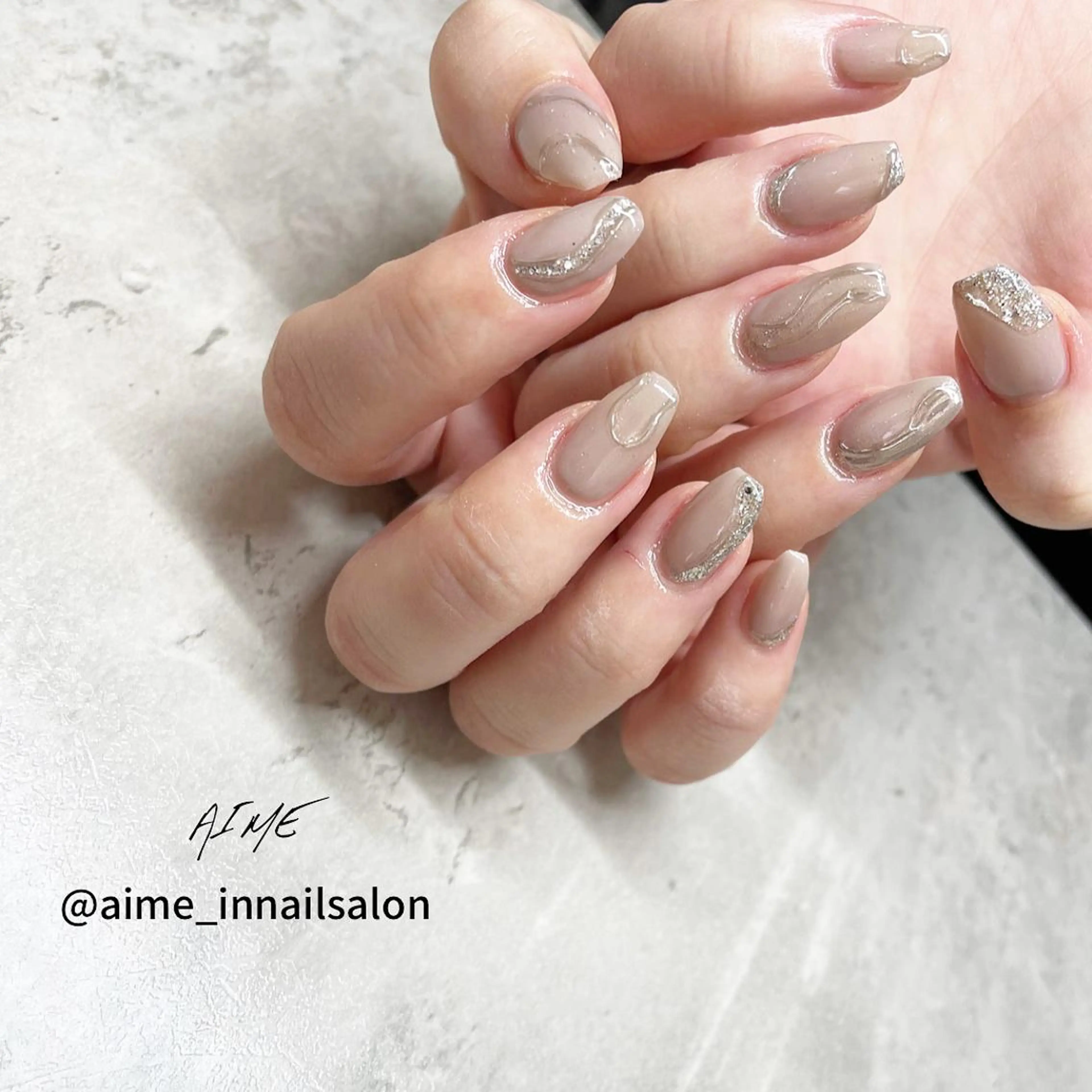 ネイル ハンドネイル AIME （momo）のネイルデザイン