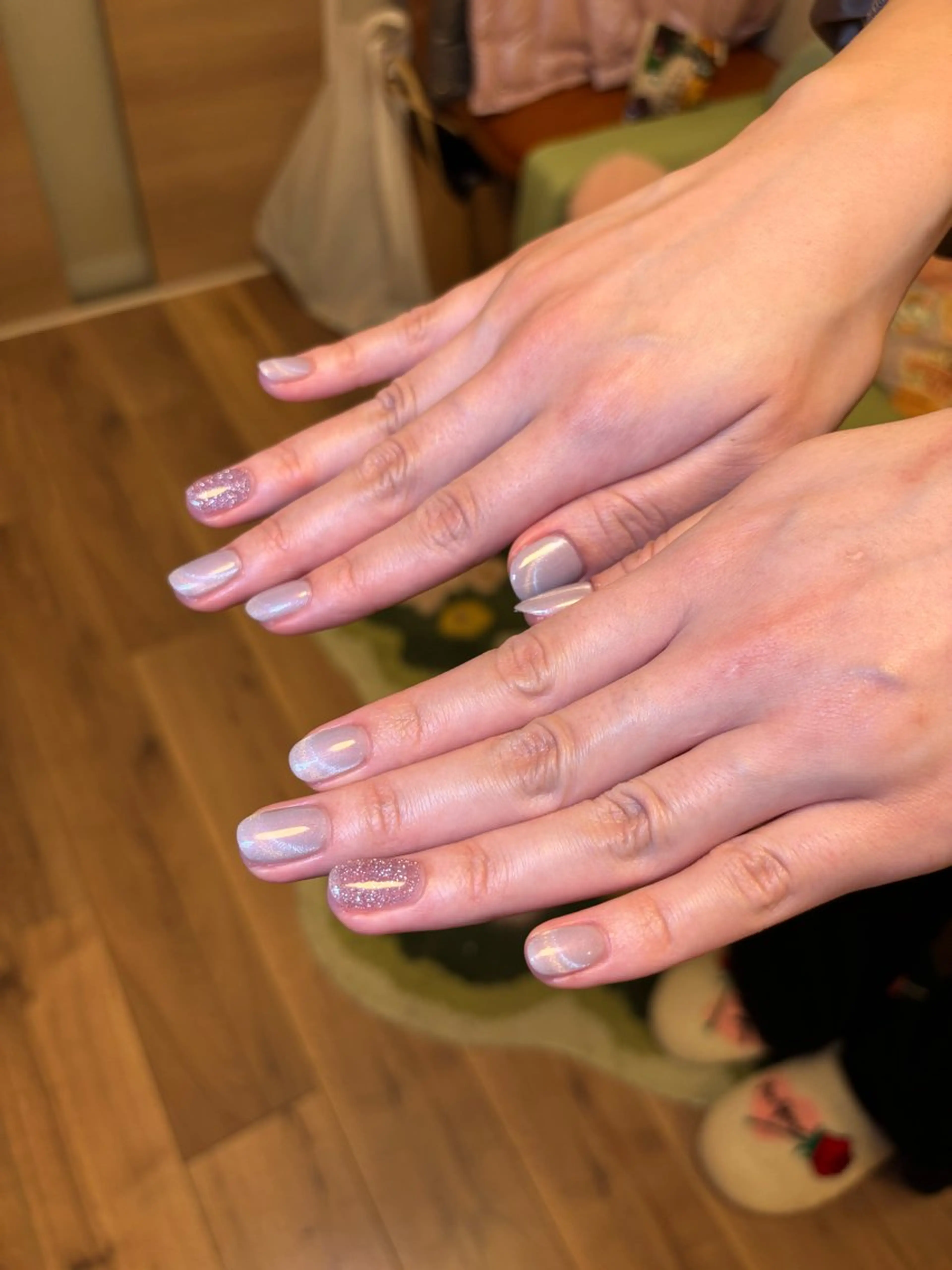 ネイル マグネットネイル マグネットワンカラー ワンカラーネイル ハンドネイル 京美人所属・京 美人のネイルデザイン