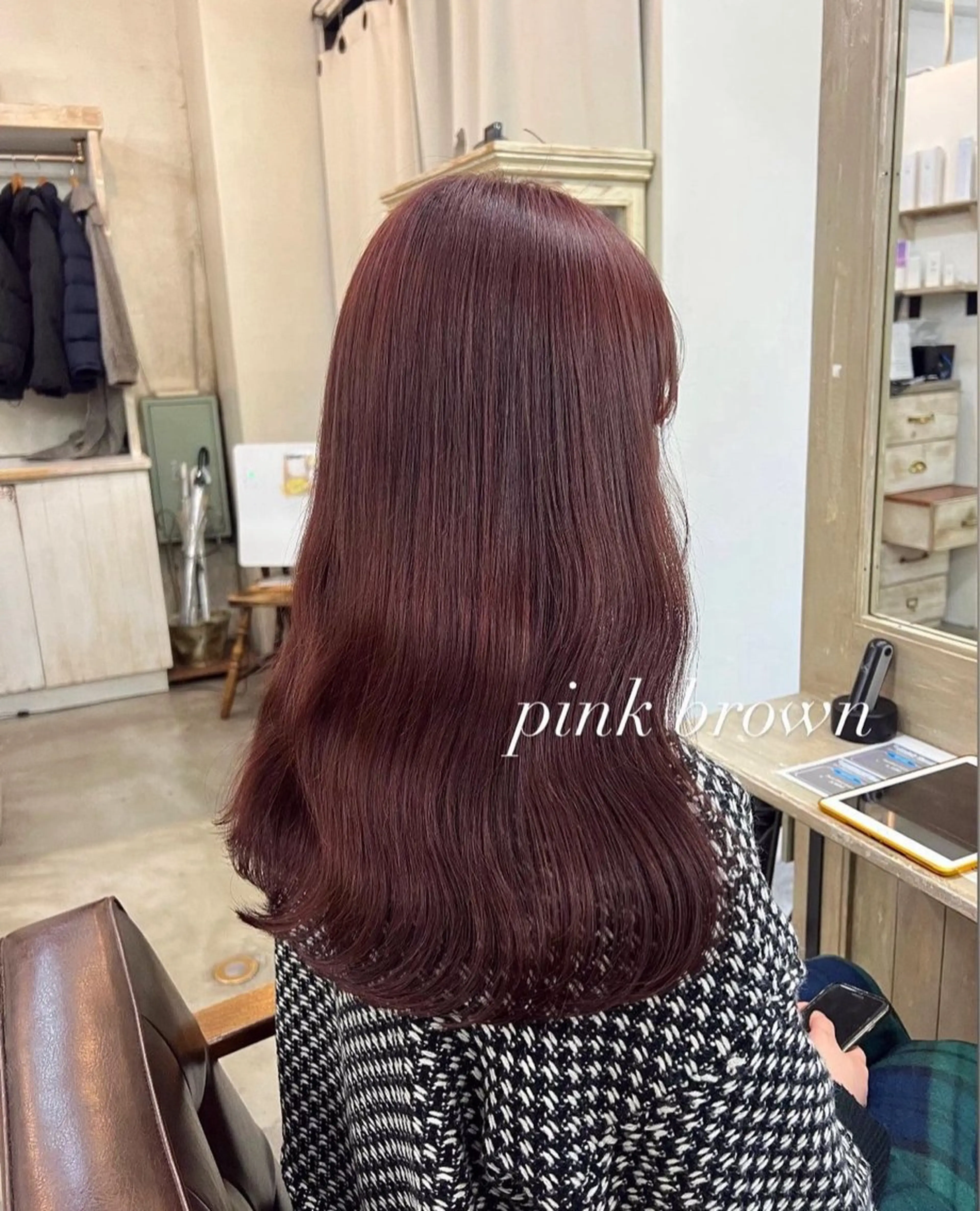 ロング カラー カット ヘアカラー 【女性限定】 田中明莉🎀のヘアスタイル