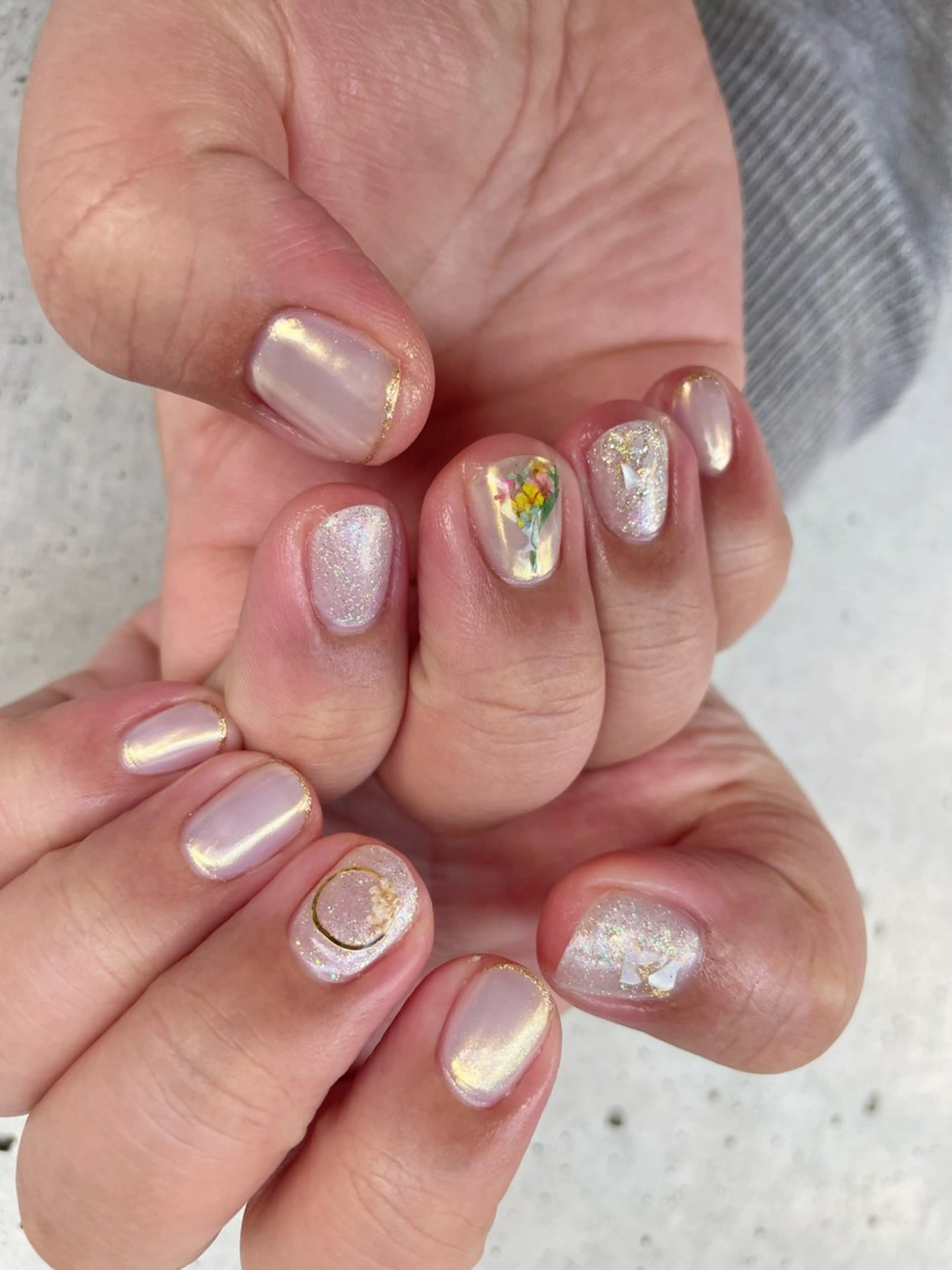 ネイル ハンドネイル nail salon Re:na-juのネイルデザイン