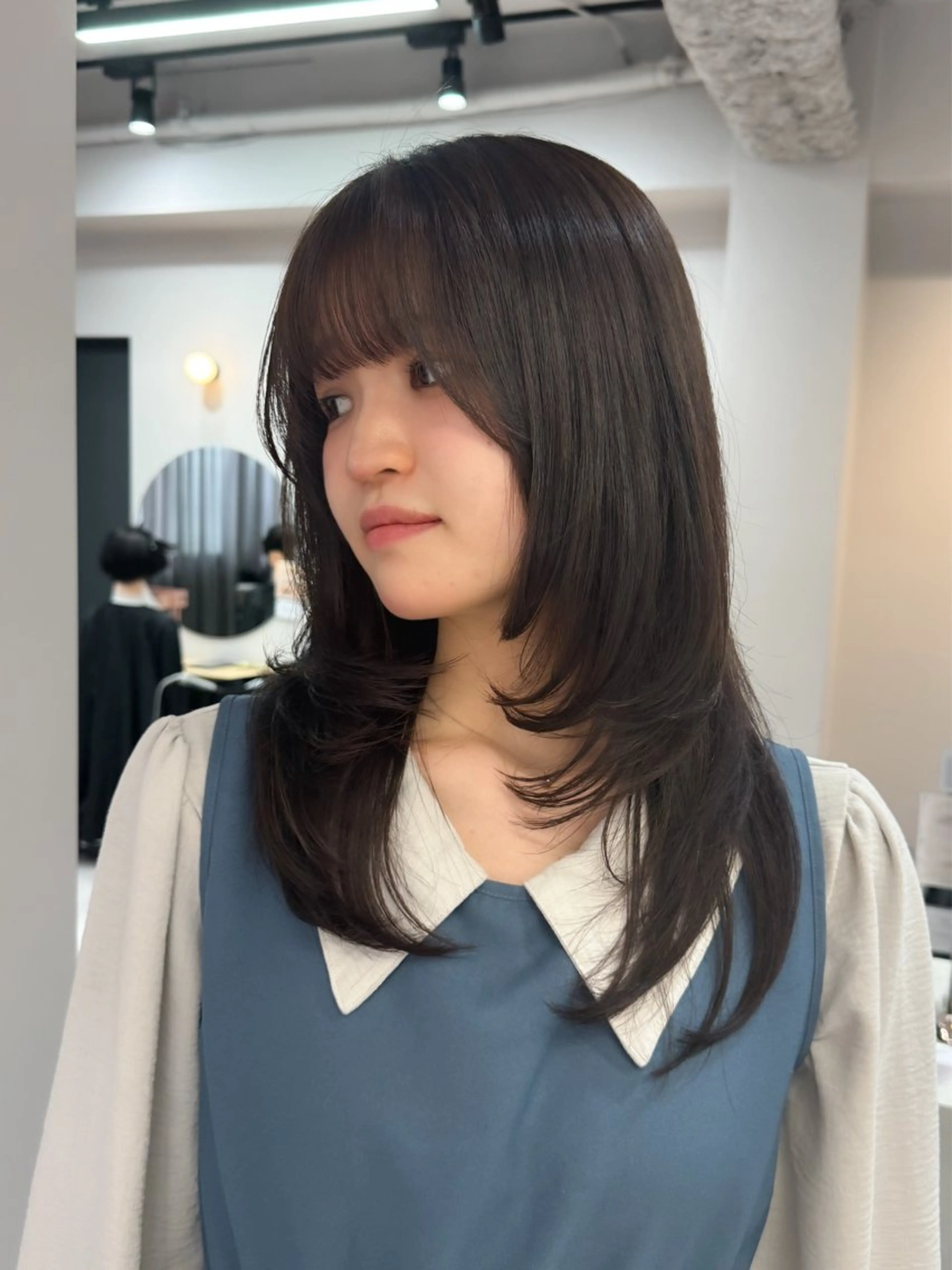 似合わせカット✂️➕艶カラー➕艶髪超音波トリートメント⭐️の写真