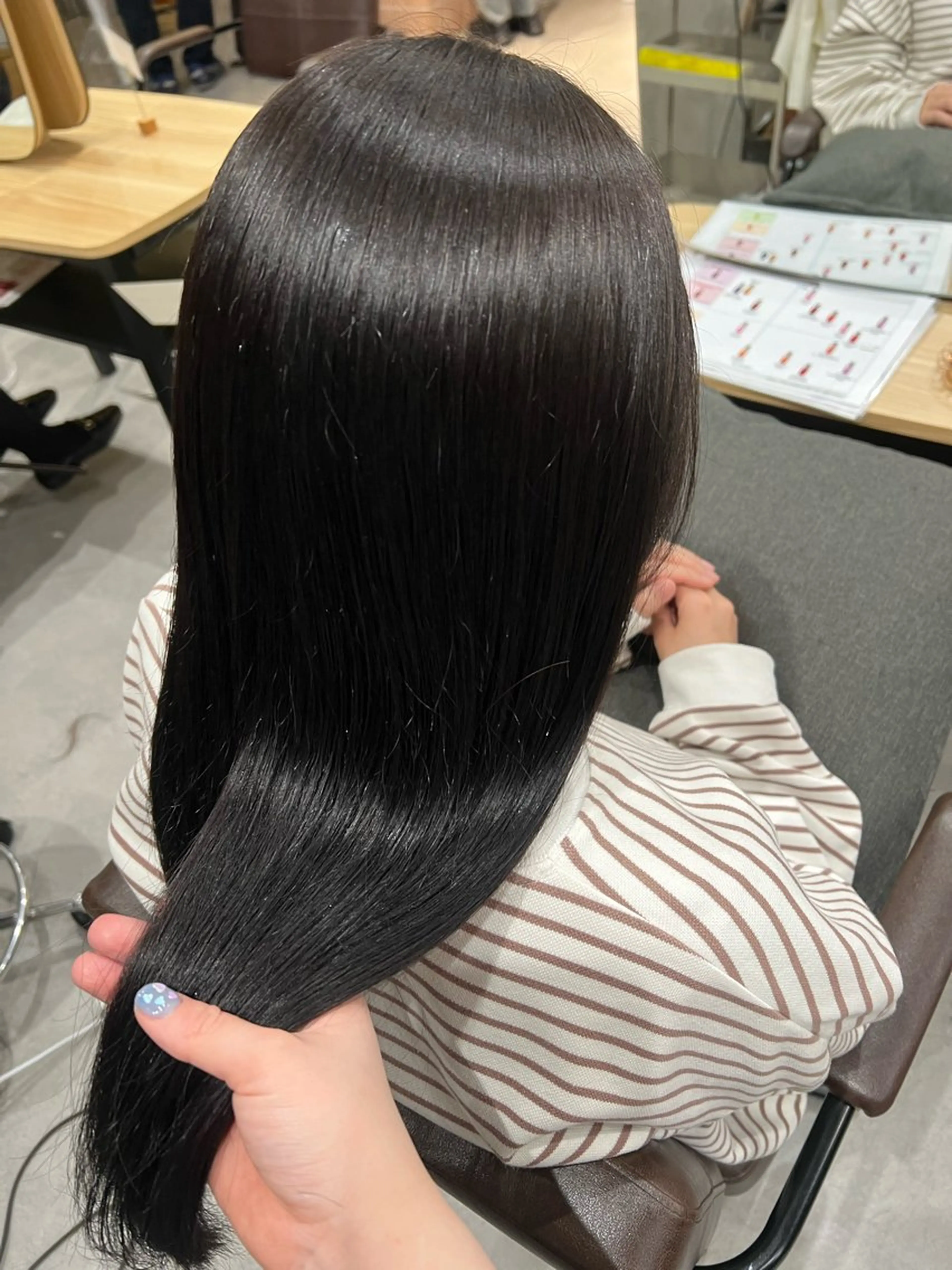 ロング カラー カット トリートメント 梅田/顔周りカット /ボブ/RINKAのヘアスタイル