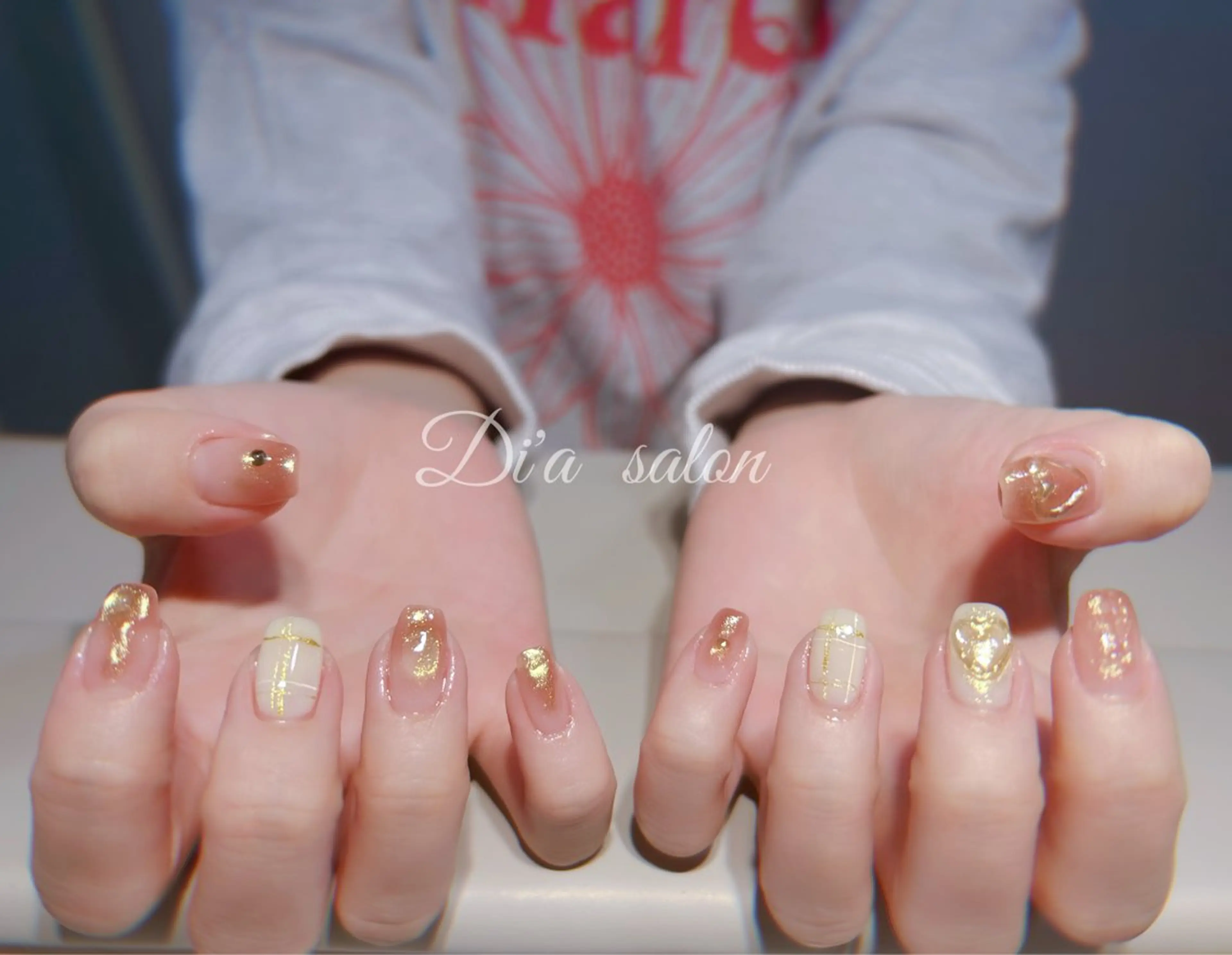 ネイル ハンドネイル di'a salonのネイルデザイン