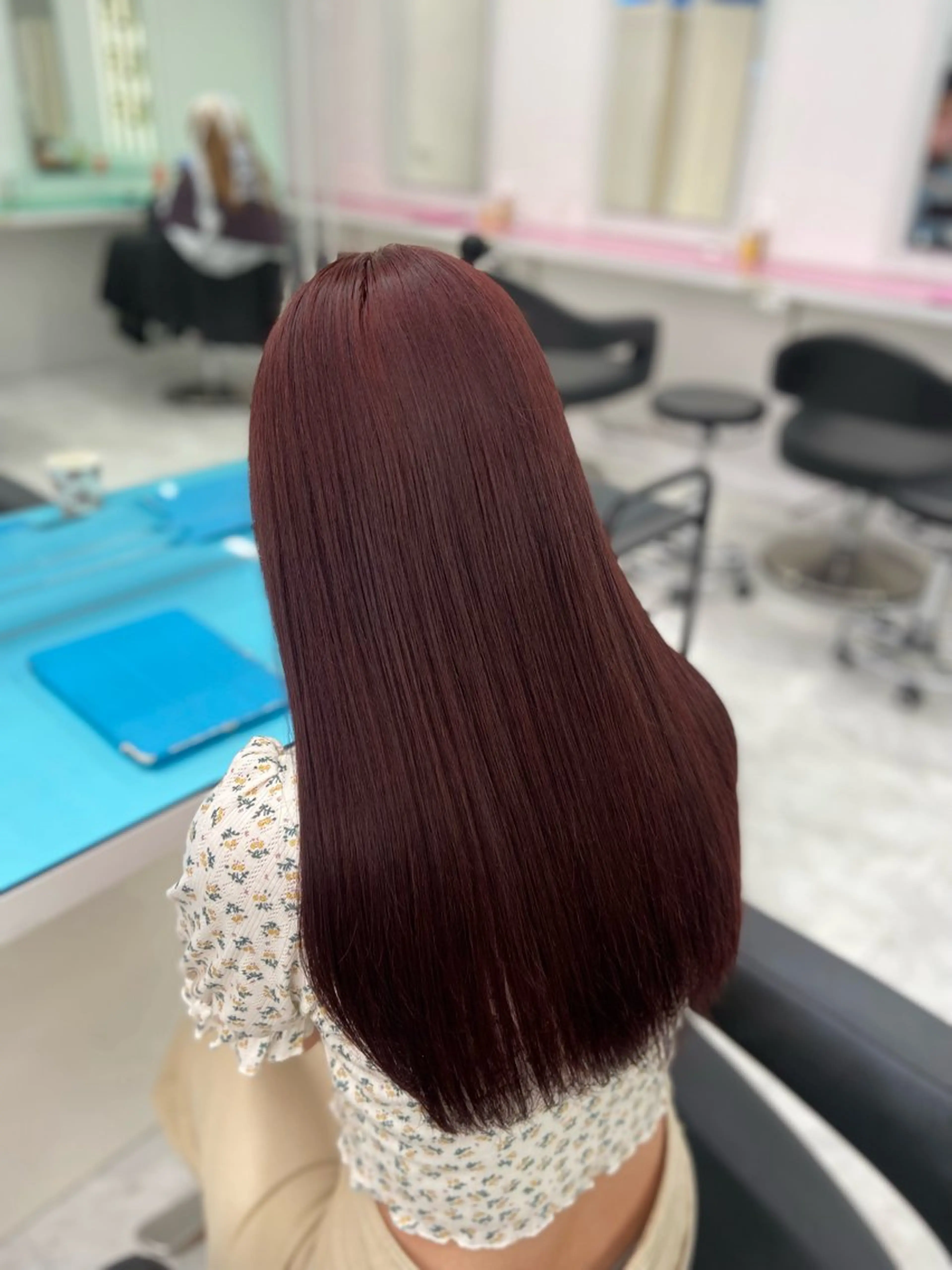 セミロング カラー 🤍韓国大人っぽ ベージュMAI🤍のヘアスタイル