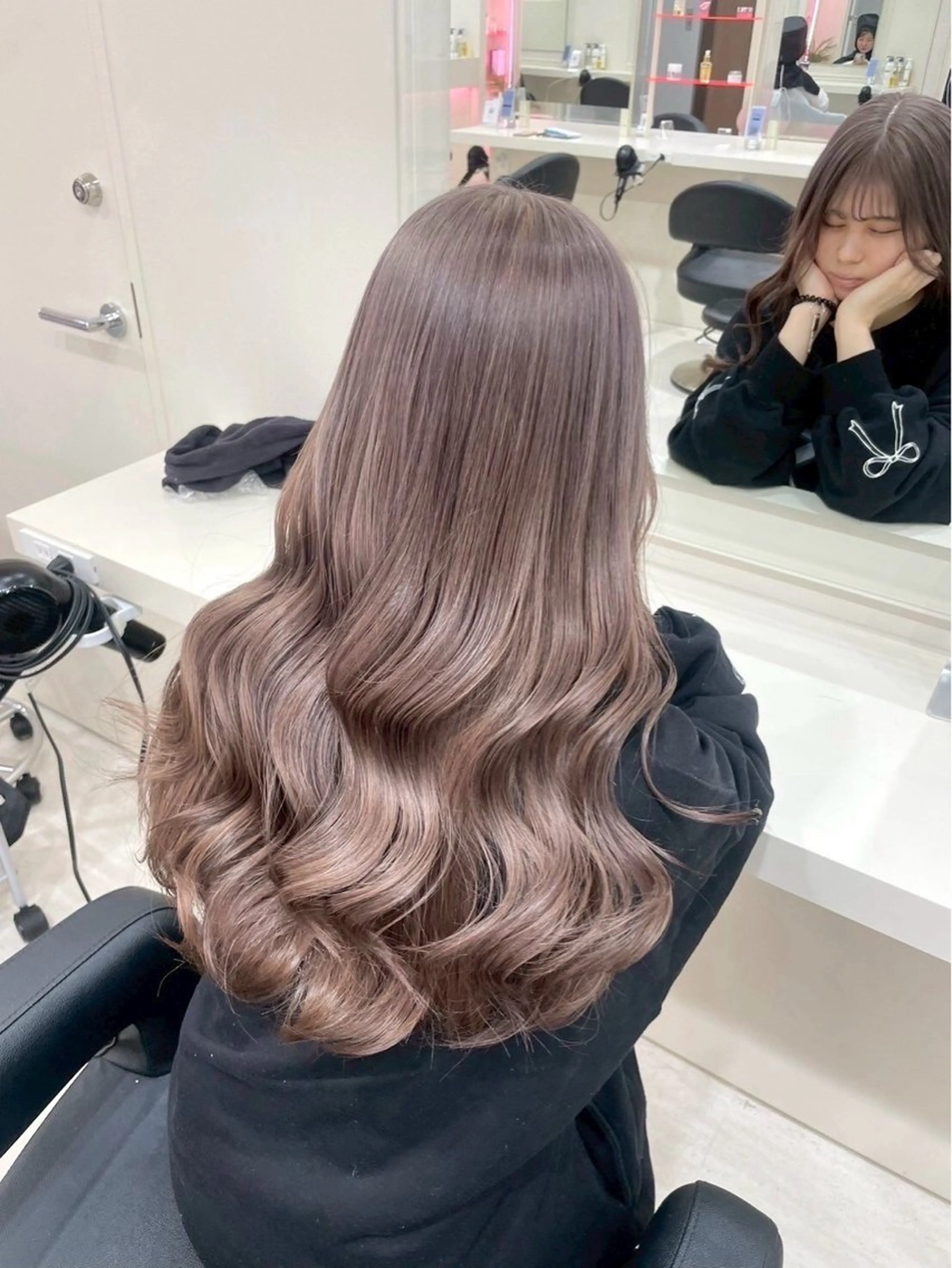 ロング カラー トレンドカラー🩵 羽衣🎀横浜🪄ྀིのヘアスタイル
