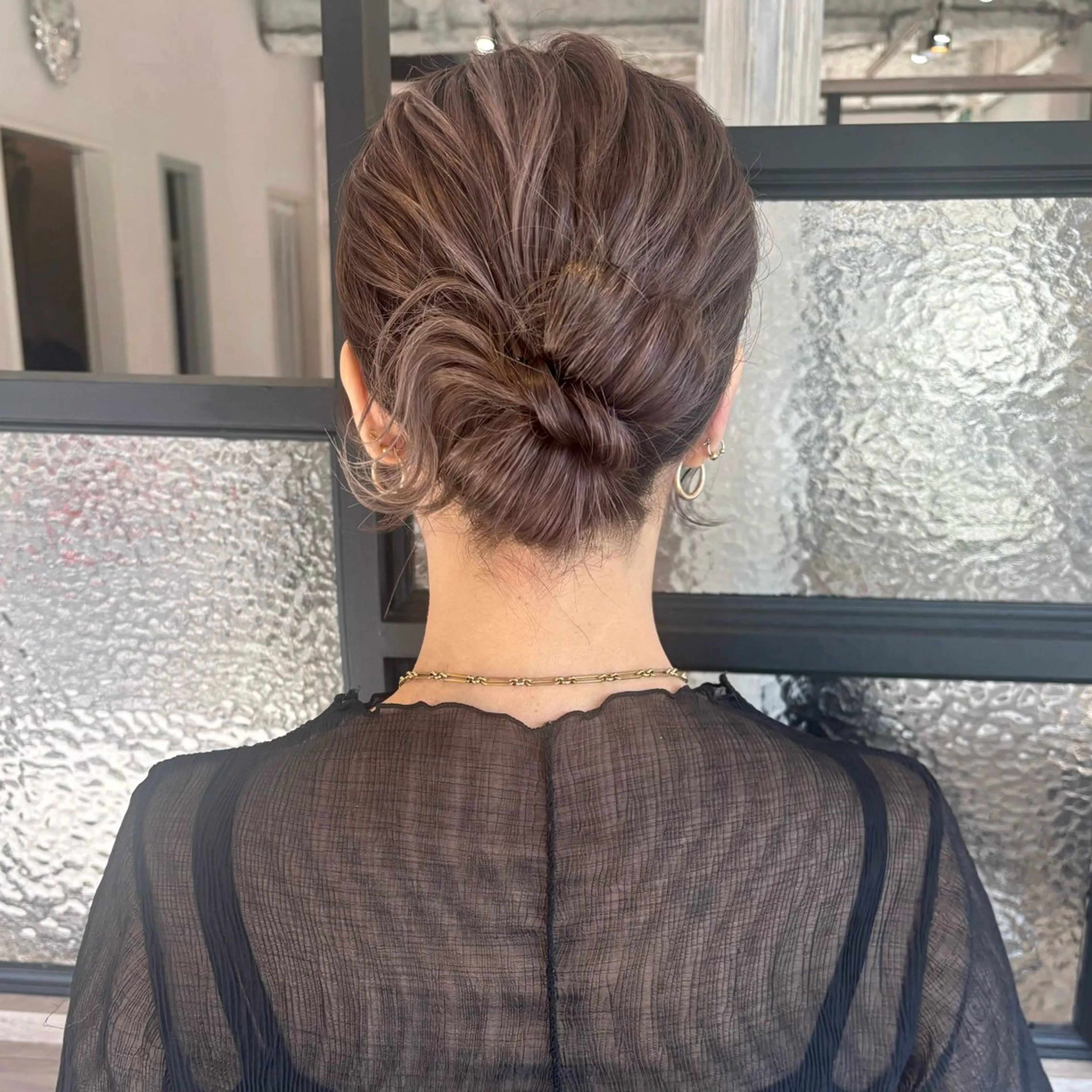ミディアム ヘアアレンジ ヘアセット 高橋澪/ ボブ/ヘアアレンジのヘアスタイル
