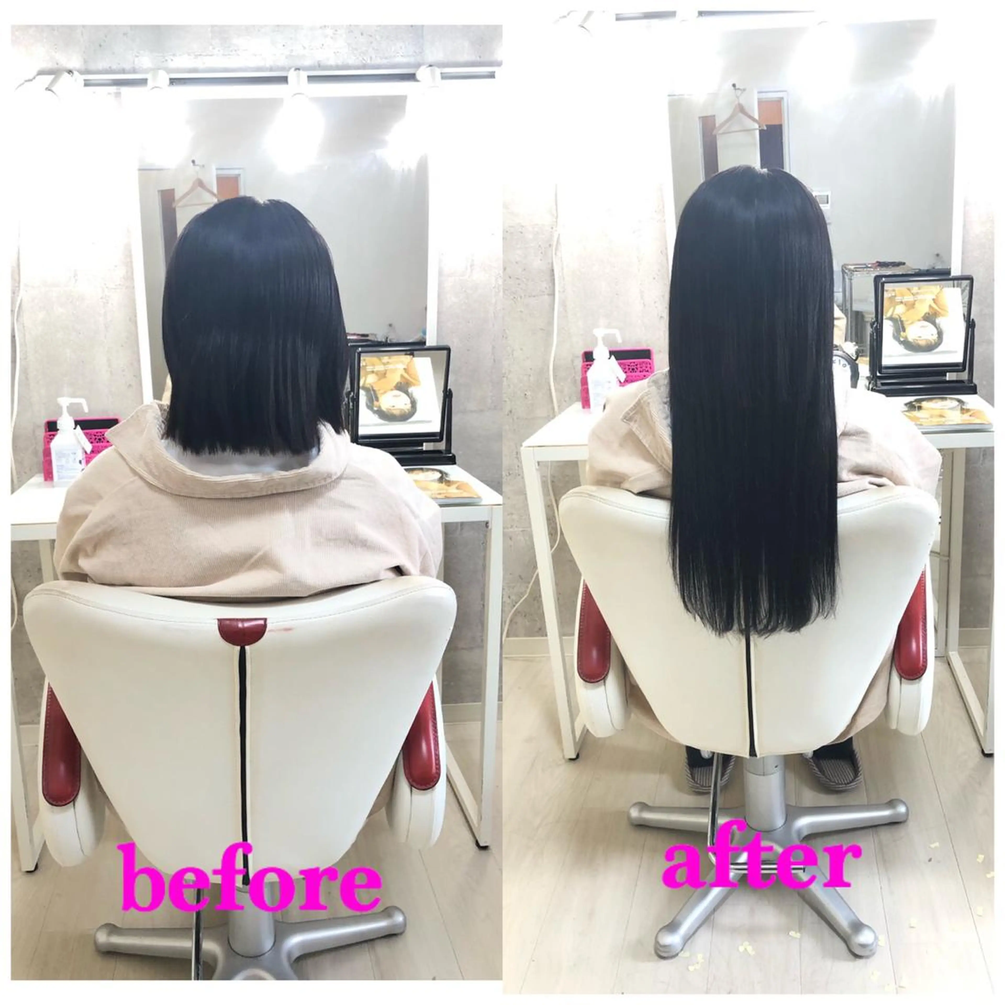 ロング エクステ ドレスアップ心斎橋店所属・🌸ドレスアップ 心斎橋店🌸のヘアスタイル