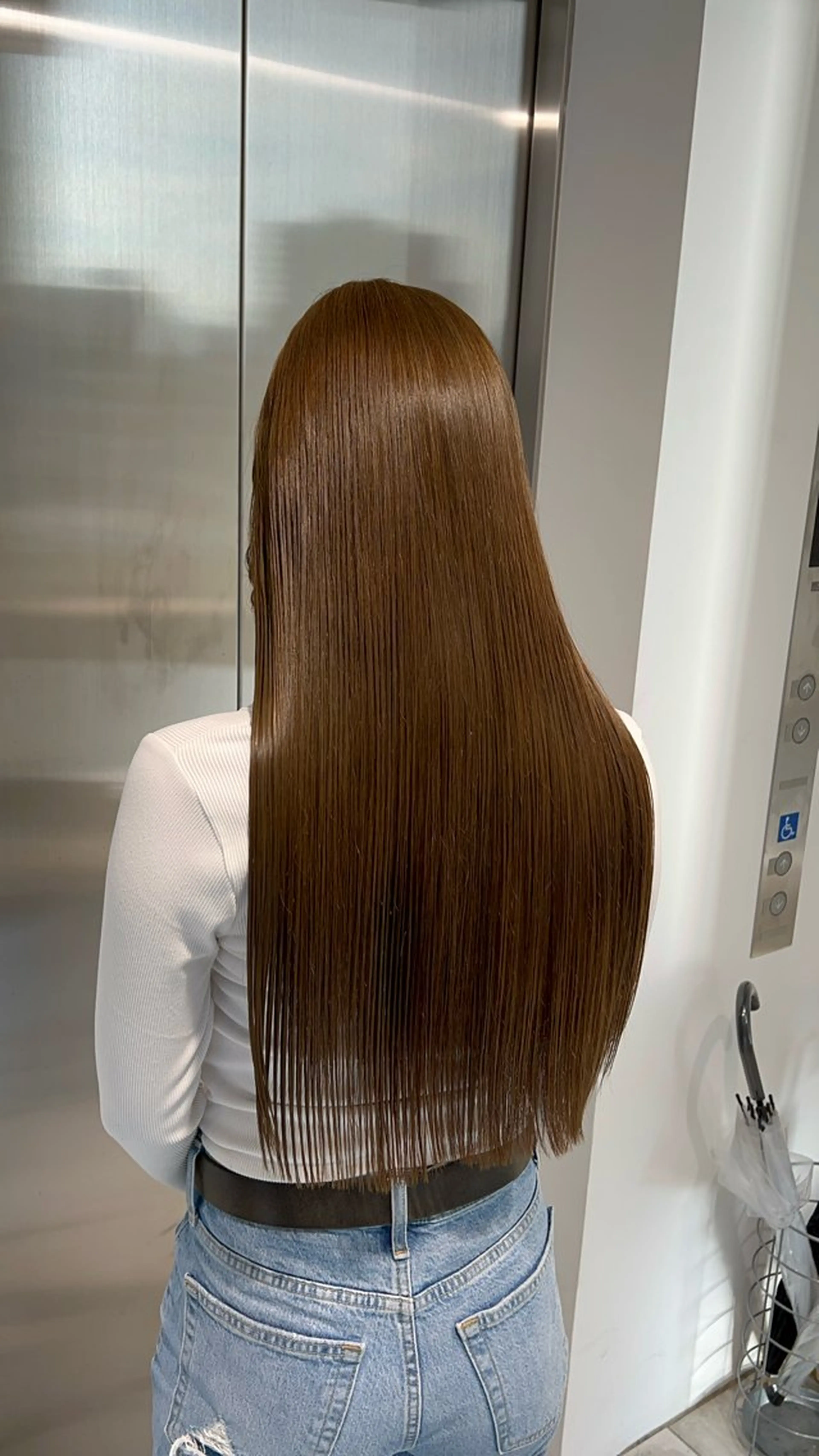 ロング カラー カット ヘアカラー トリートメント ブリーチなし 透明感🔅KANTAのヘアスタイル