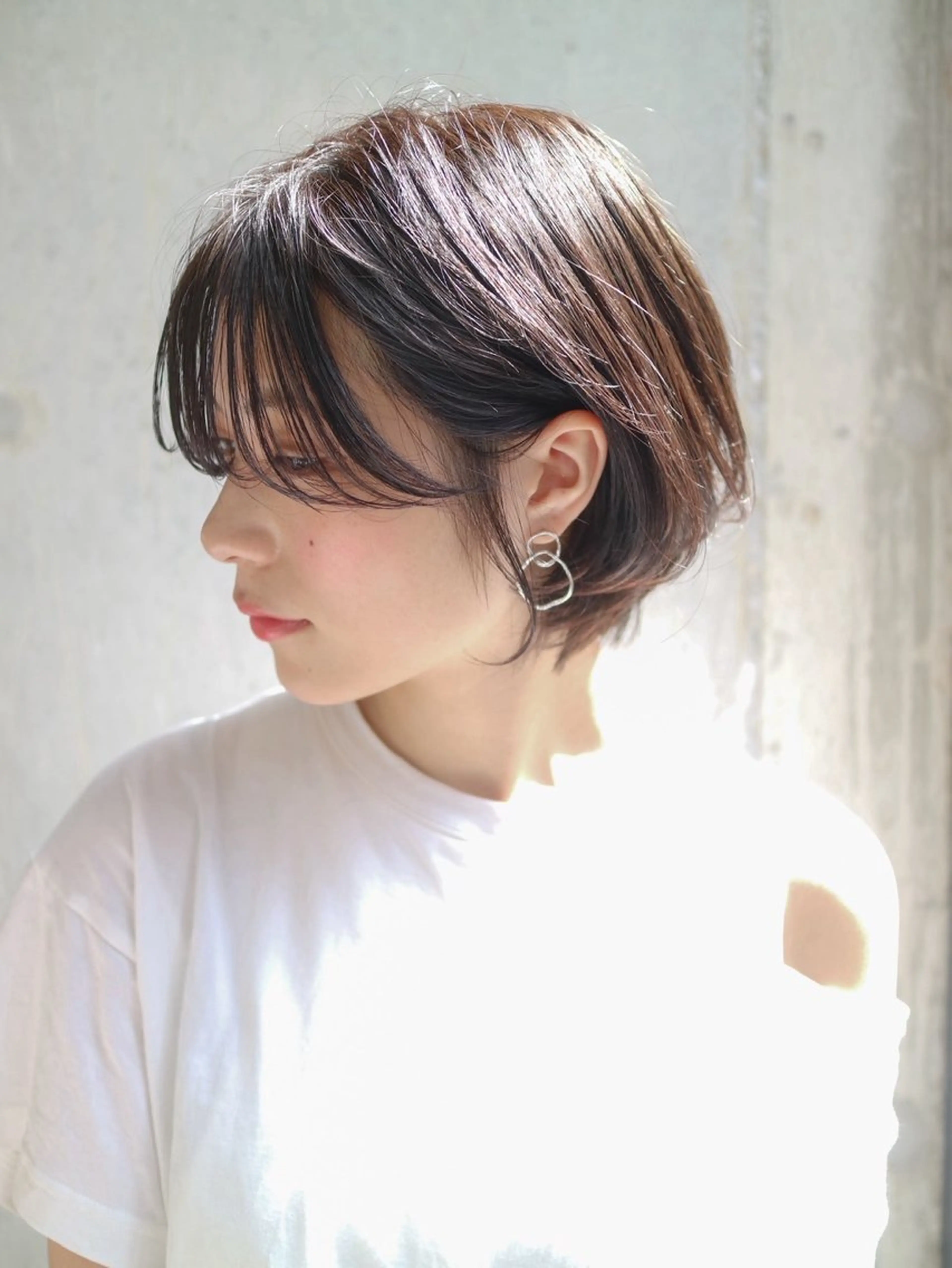 〝似合わせカット＋透明感カラー＋トリートメント”の写真