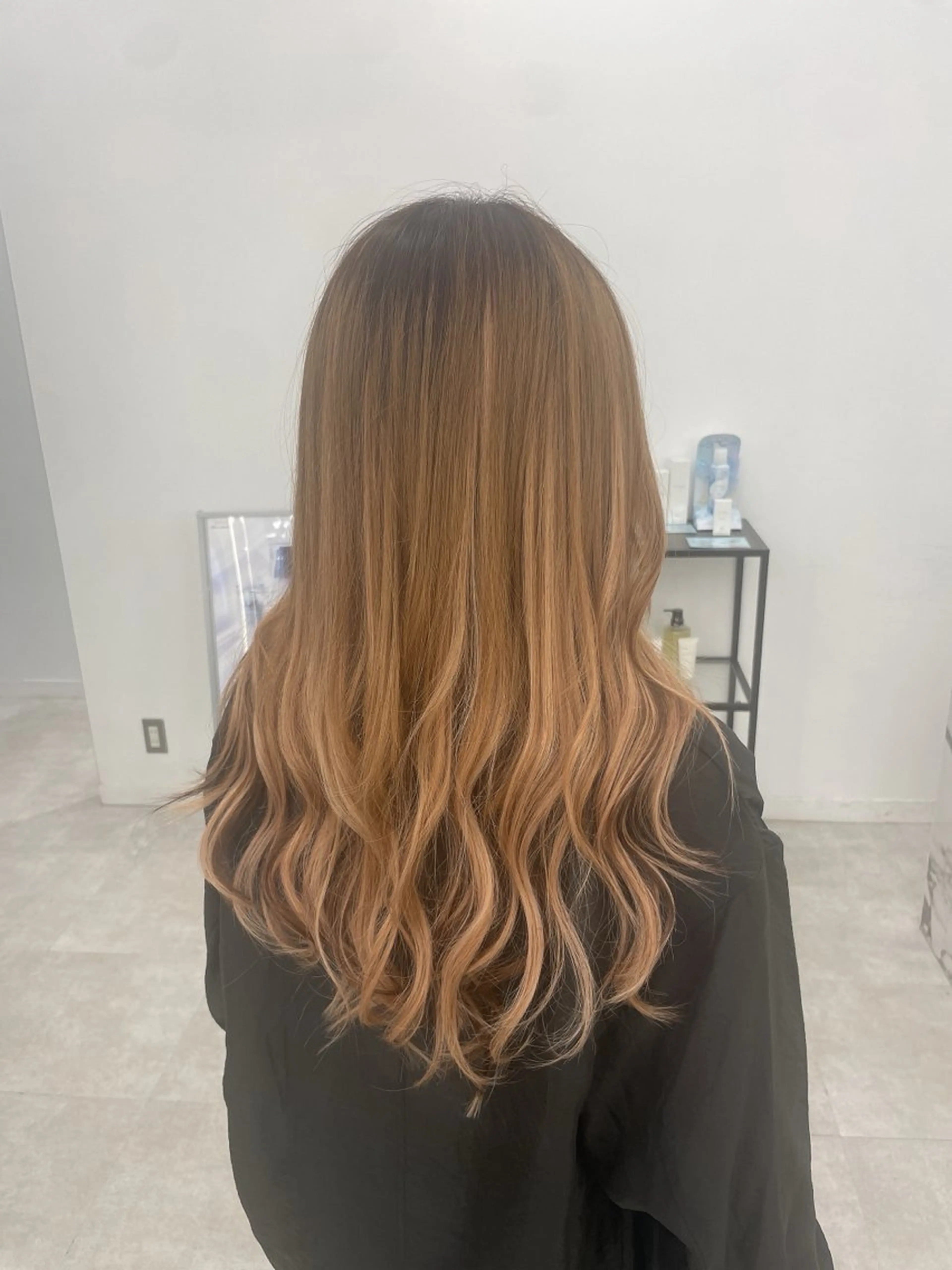 ロング ヘアアレンジ カット エクステ 【Brown】おじま のぞみのヘアスタイル