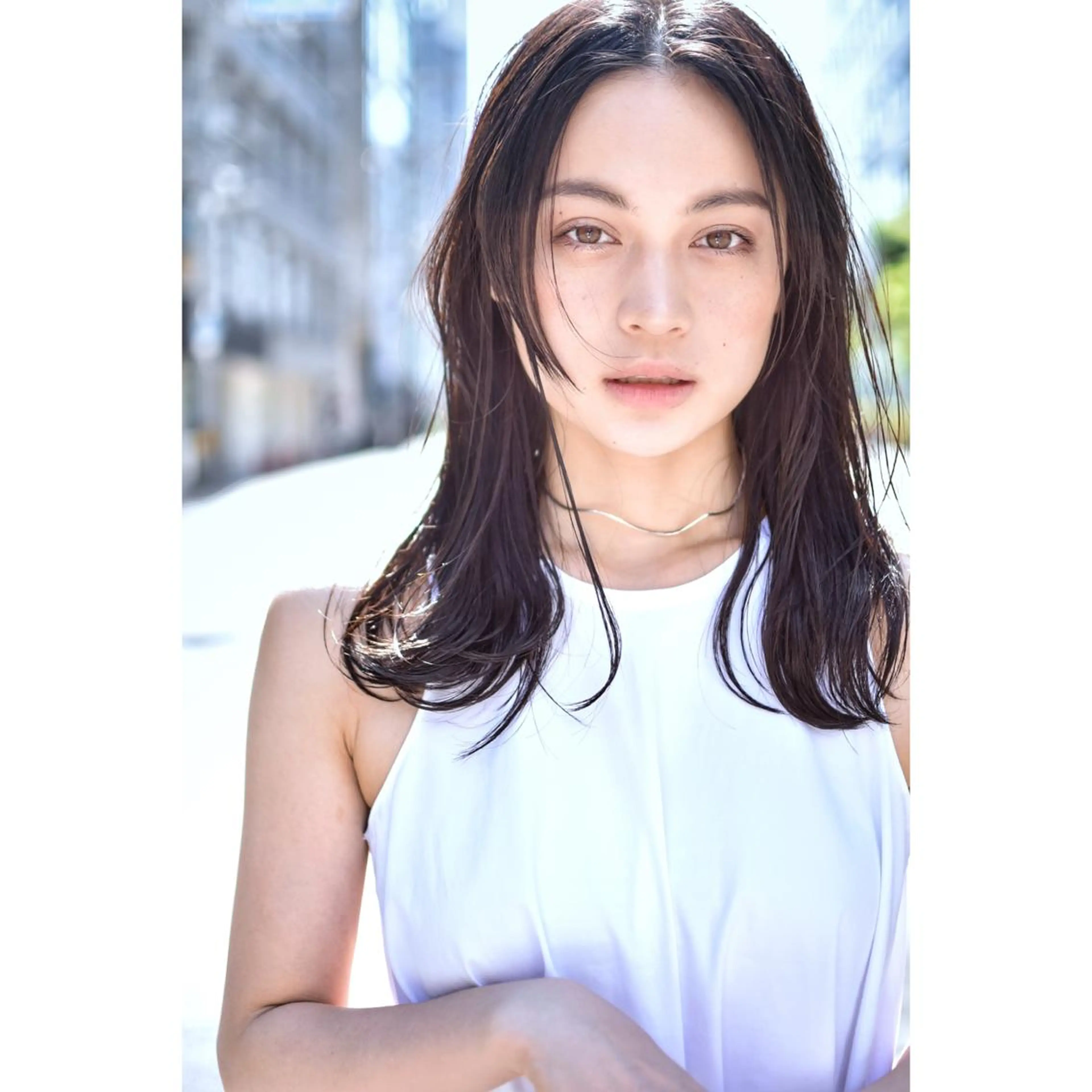 セミロング カラー パーマ カット パーマ トリートメント 南堀江🌿パーマ Tetsu【テツ】のヘアスタイル