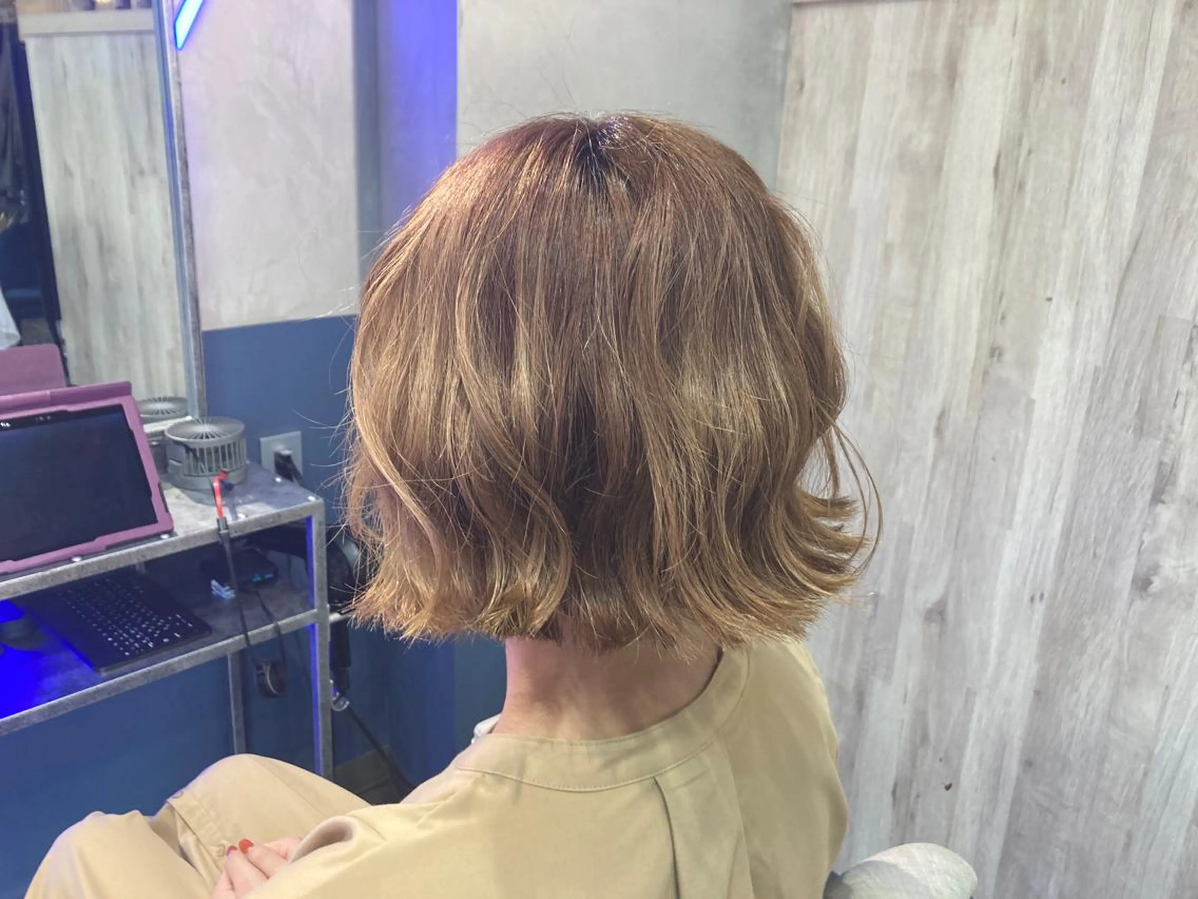 ミディアム 松澤 勇輝のヘアスタイル