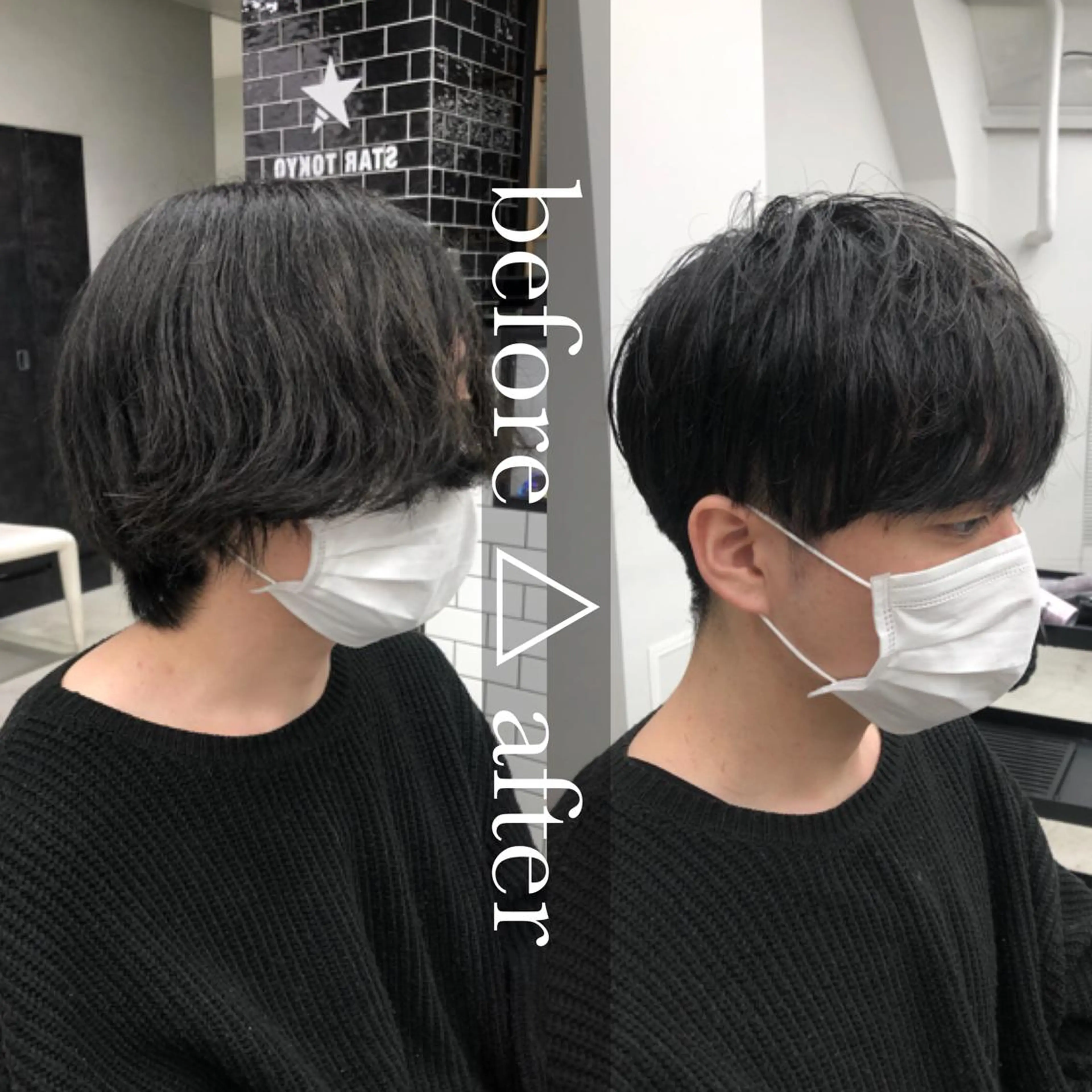 ショート カット 🌼渋谷韓国ヘア 桑尾幸奈🌼のヘアスタイル