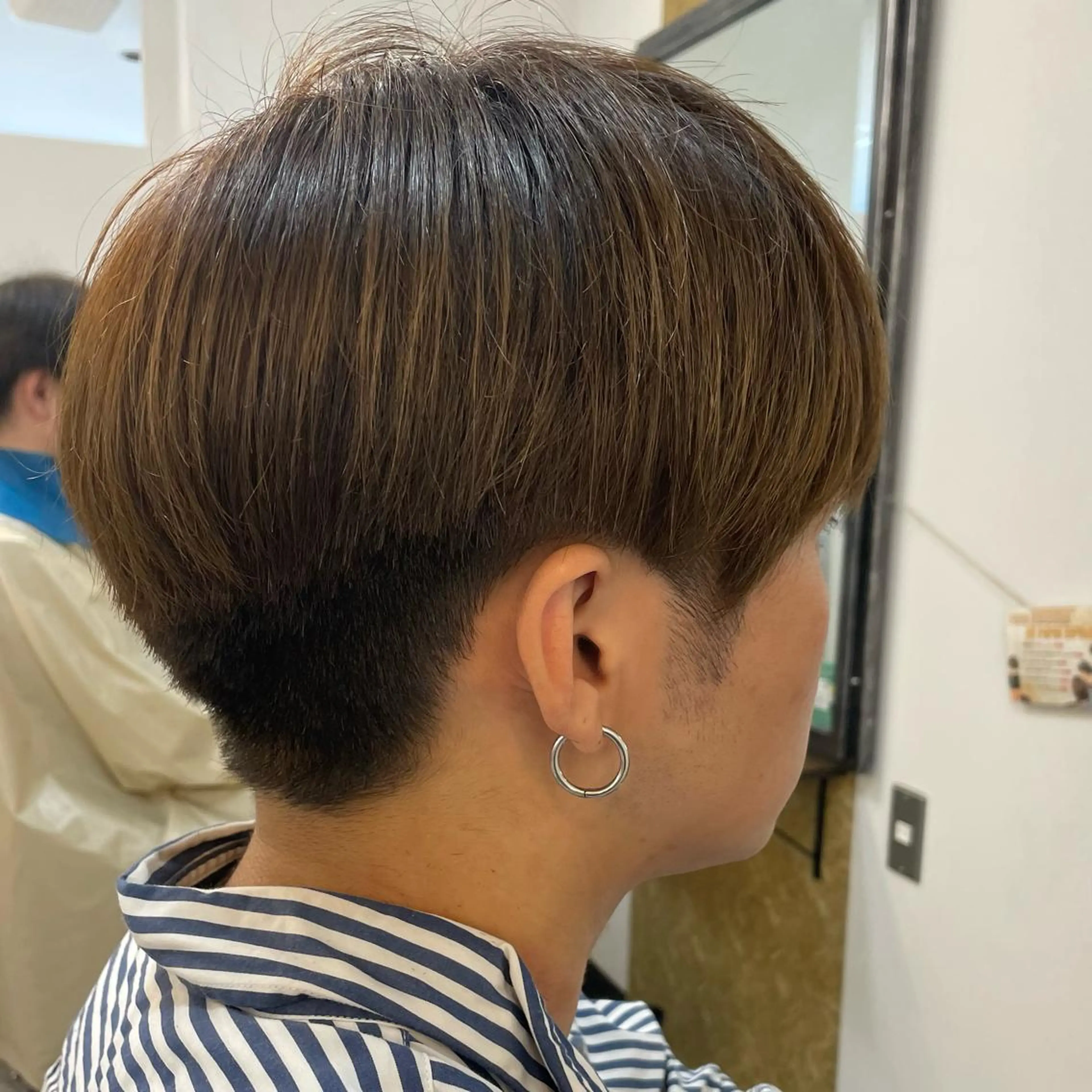 ショート メンズ カット ヘッドスパ メンズパーマ屋さん /yuki☃️💭のヘアスタイル