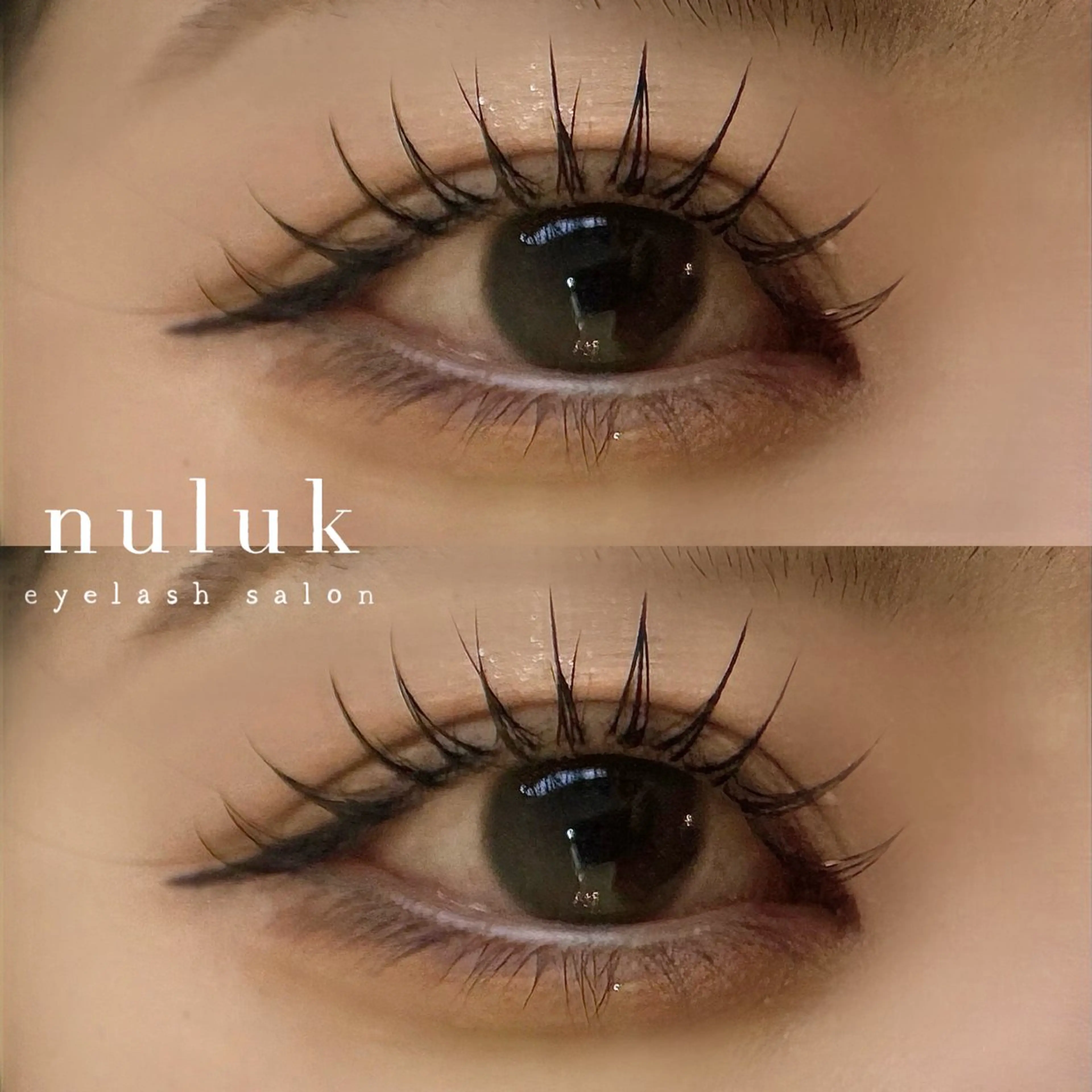 マツエク・マツパ フラットラッシュ マツエク nuluk ／ eyelash🩰のマツエク・マツパデザイン