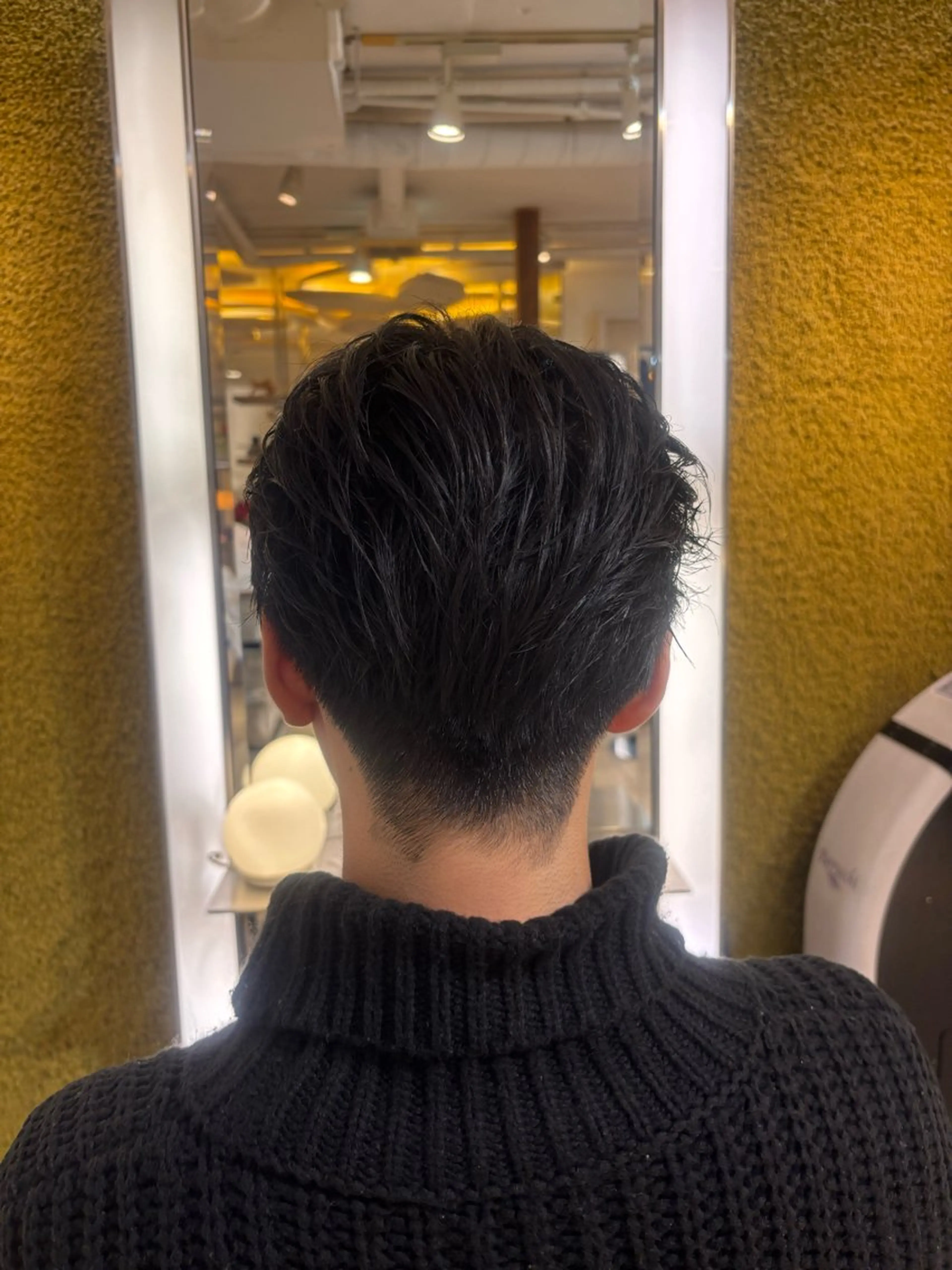 メンズカットの写真