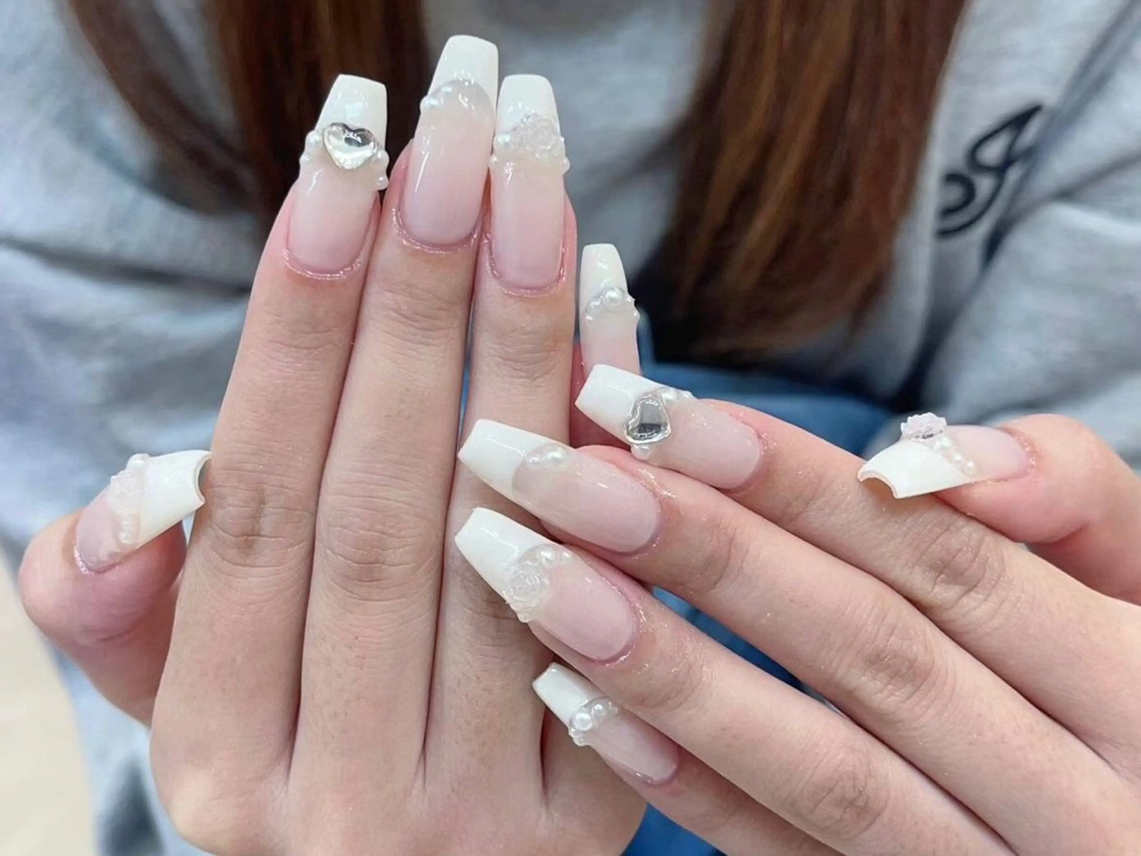 ネイル アートネイル フラワーネイル フットネイル フレンチネイル ジェルネイル My nail所属・babarla Nailのネイルデザイン